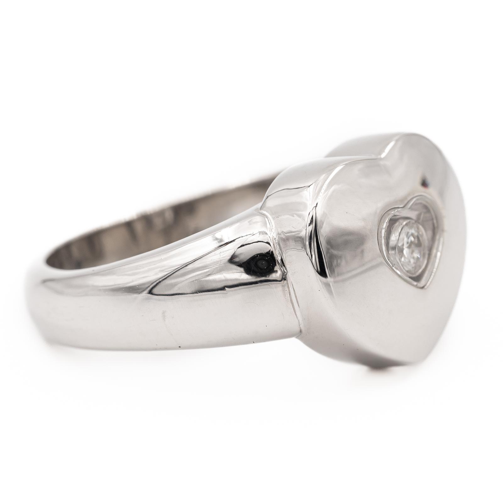 Chopard Happy Diamonds Ring White Gold Diamond