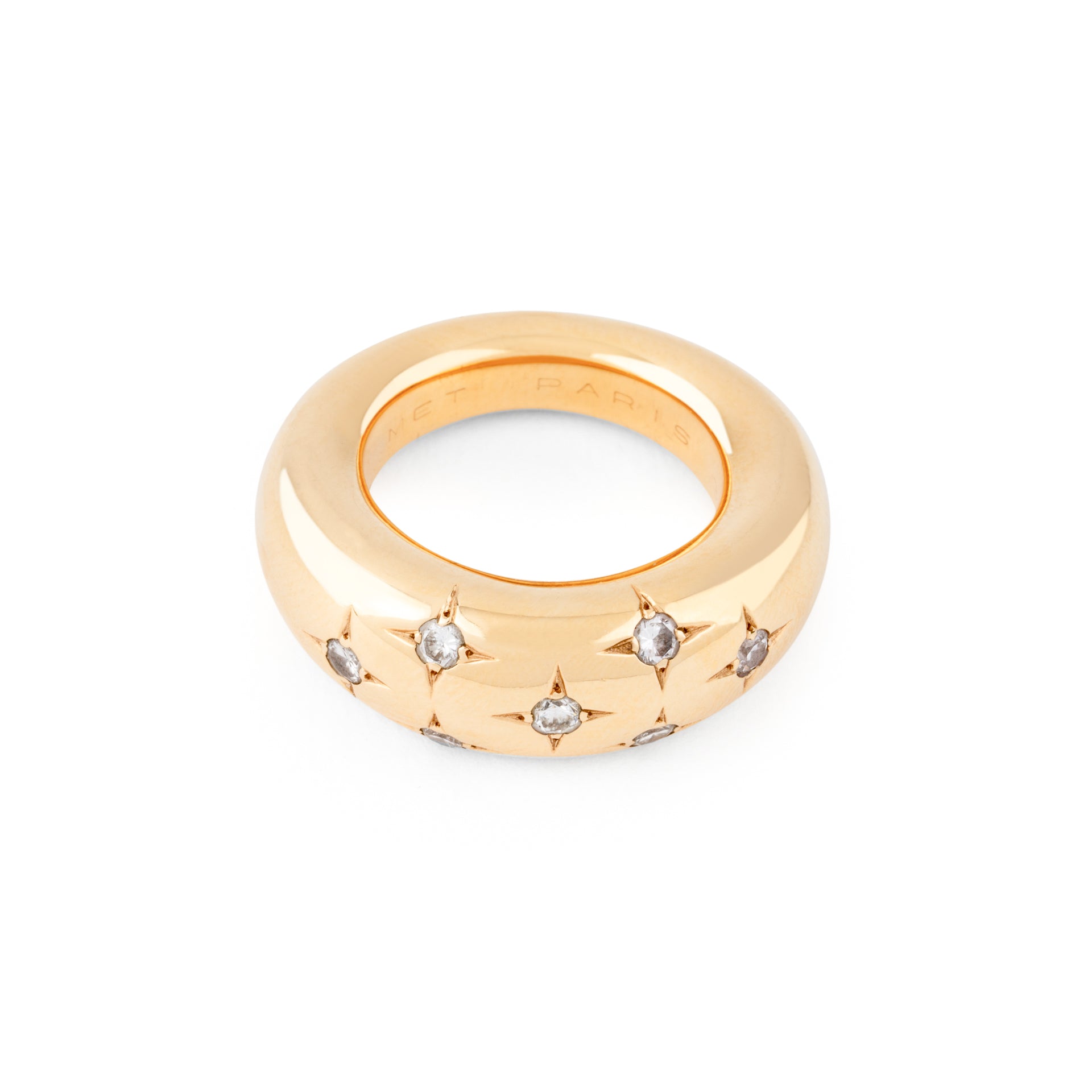 Chaumet diamond bangle ring