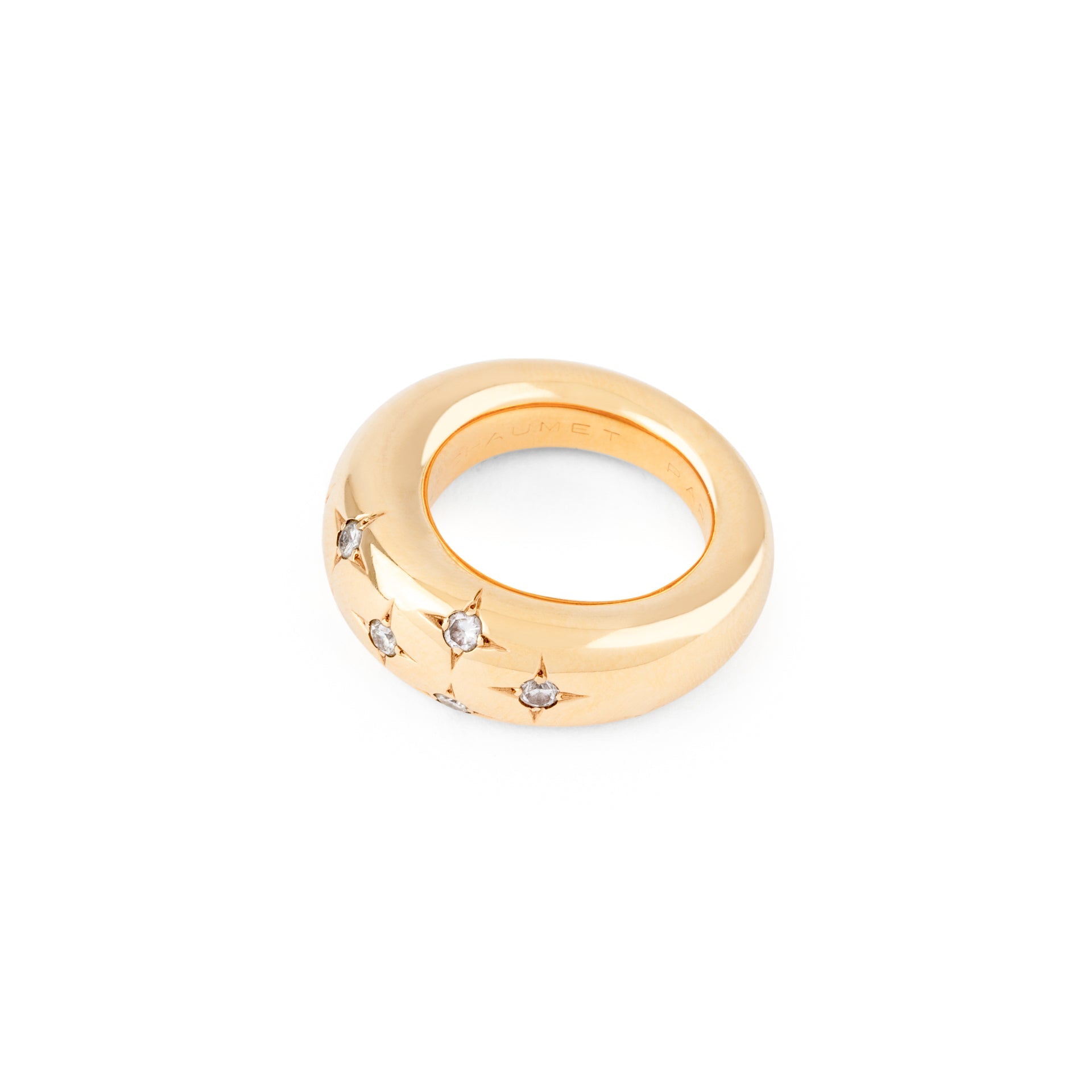 Chaumet diamond bangle ring