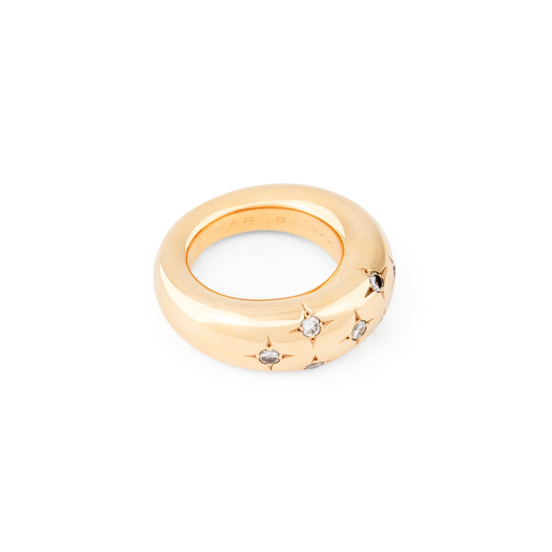 Chaumet diamond bangle ring
