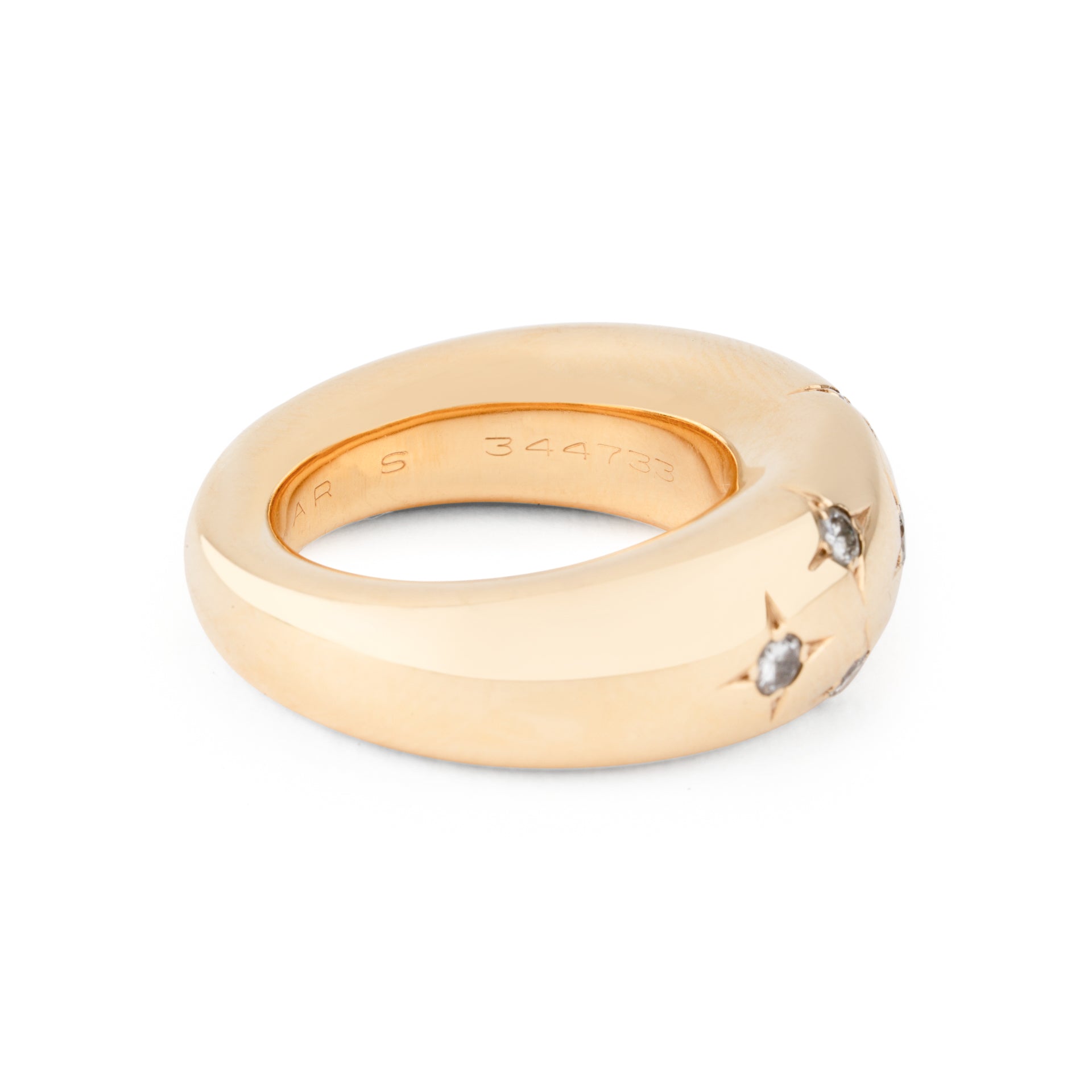 Chaumet diamond bangle ring
