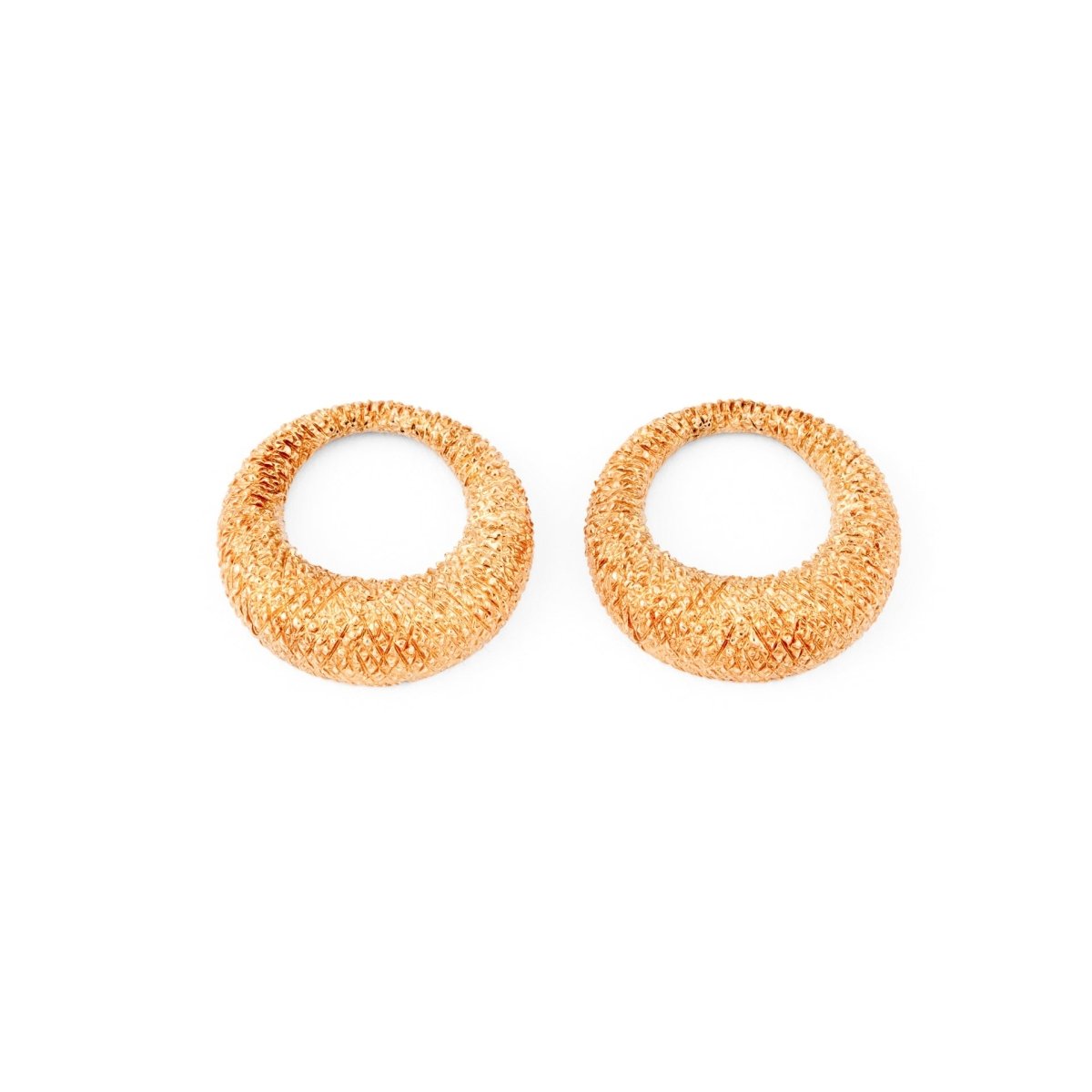 Boucles d'oreilles de la maison Van Cleef & Arpel en or jaune et diamants - Maison Eloe
