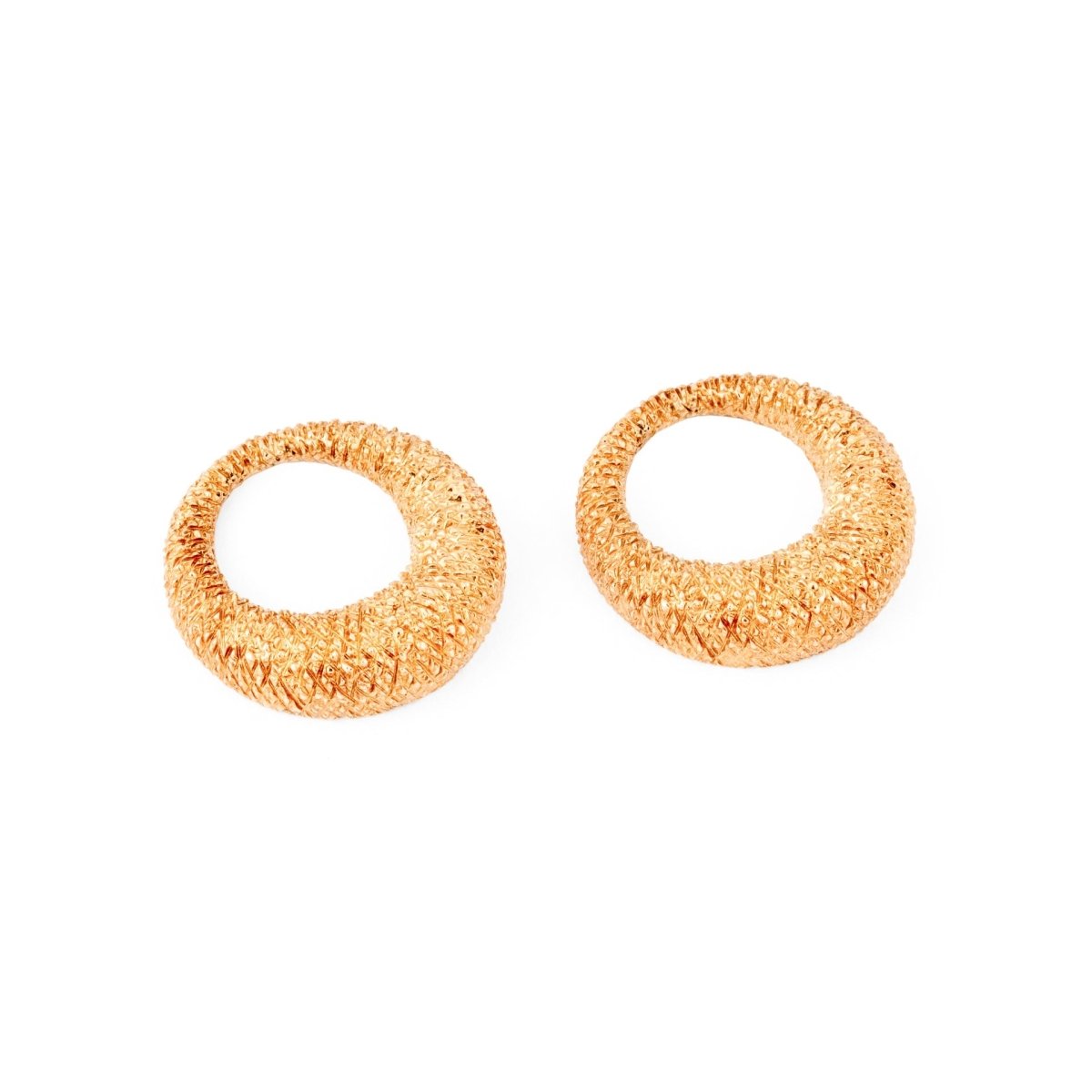 Boucles d'oreilles de la maison Van Cleef & Arpel en or jaune et diamants - Maison Eloe