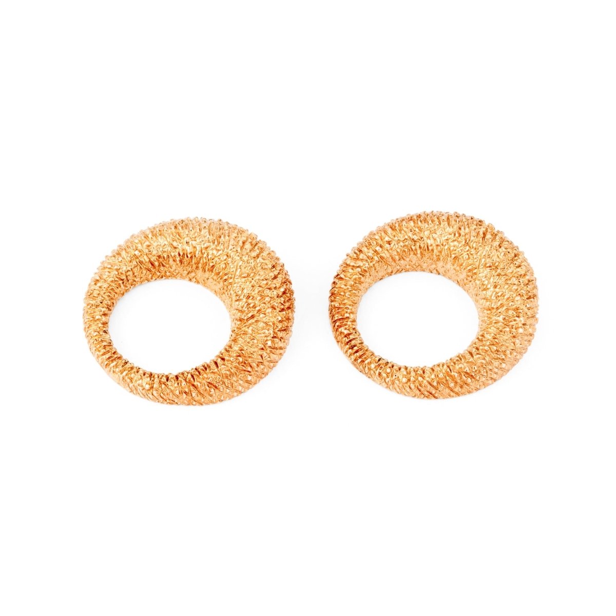 Boucles d'oreilles de la maison Van Cleef & Arpel en or jaune et diamants - Maison Eloe