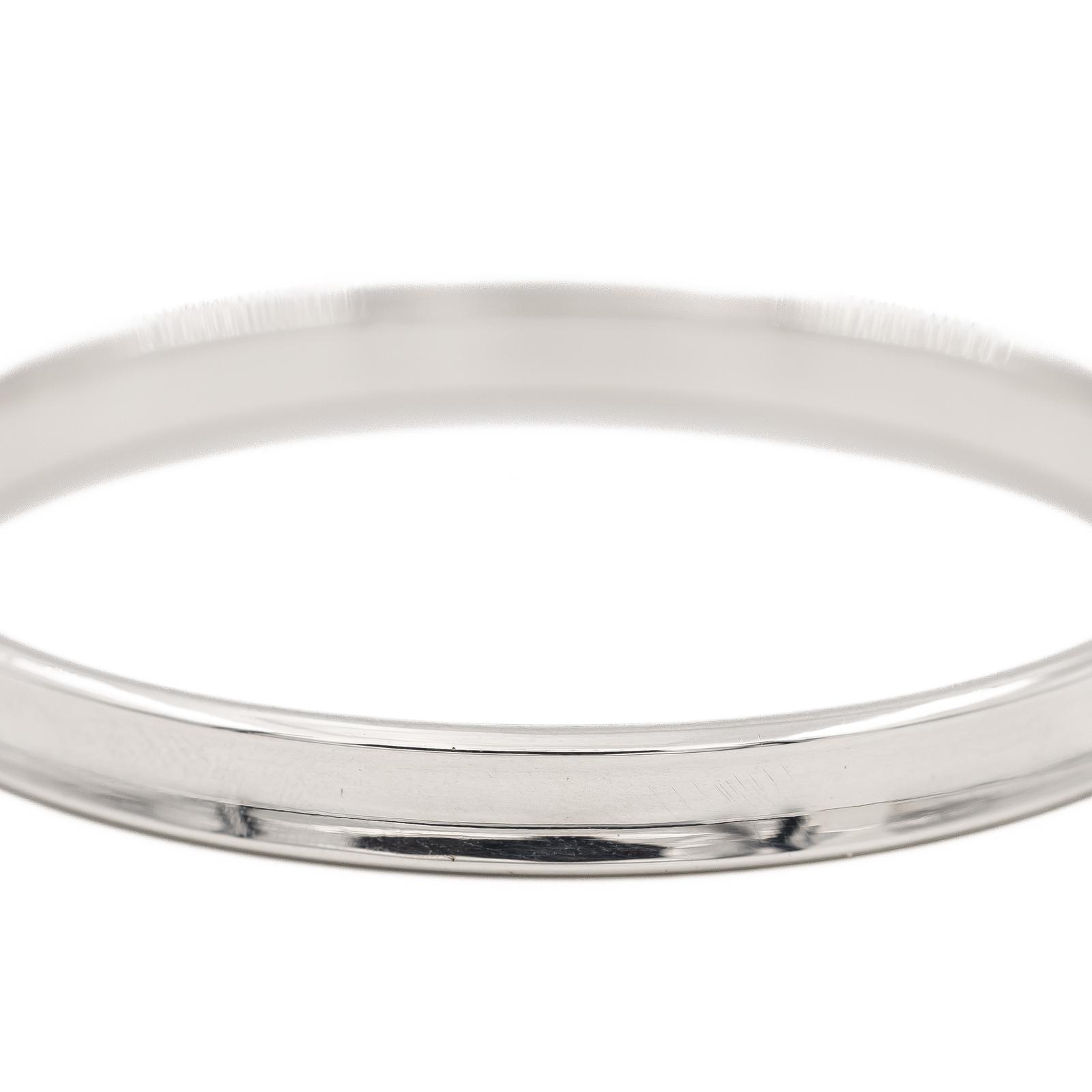 Tiffany &amp; Co 1837 Silver Bangle Bracelet