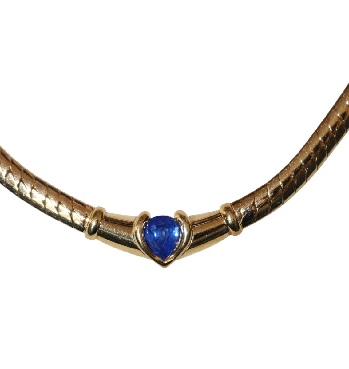 Patek Philippe vintage Parure Collier Maille et Boucles d'oreilles Clips en or jaune - Maison Eloe