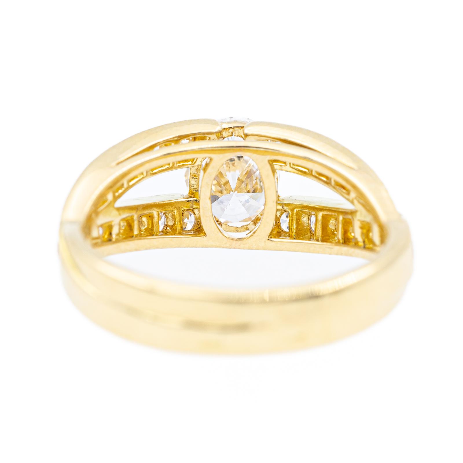 Mellerio Yellow Gold Diamond Ring
