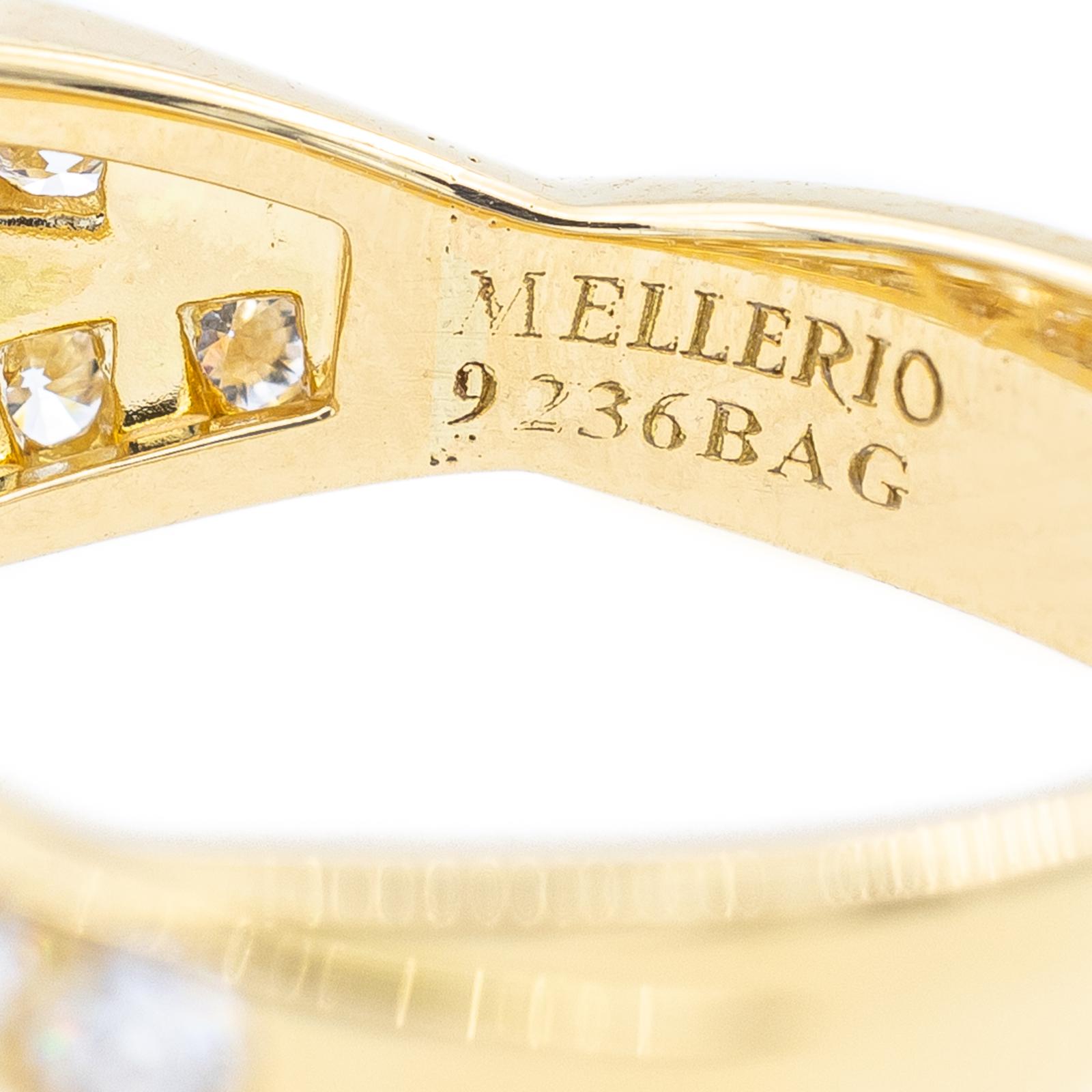 Mellerio Yellow Gold Diamond Ring