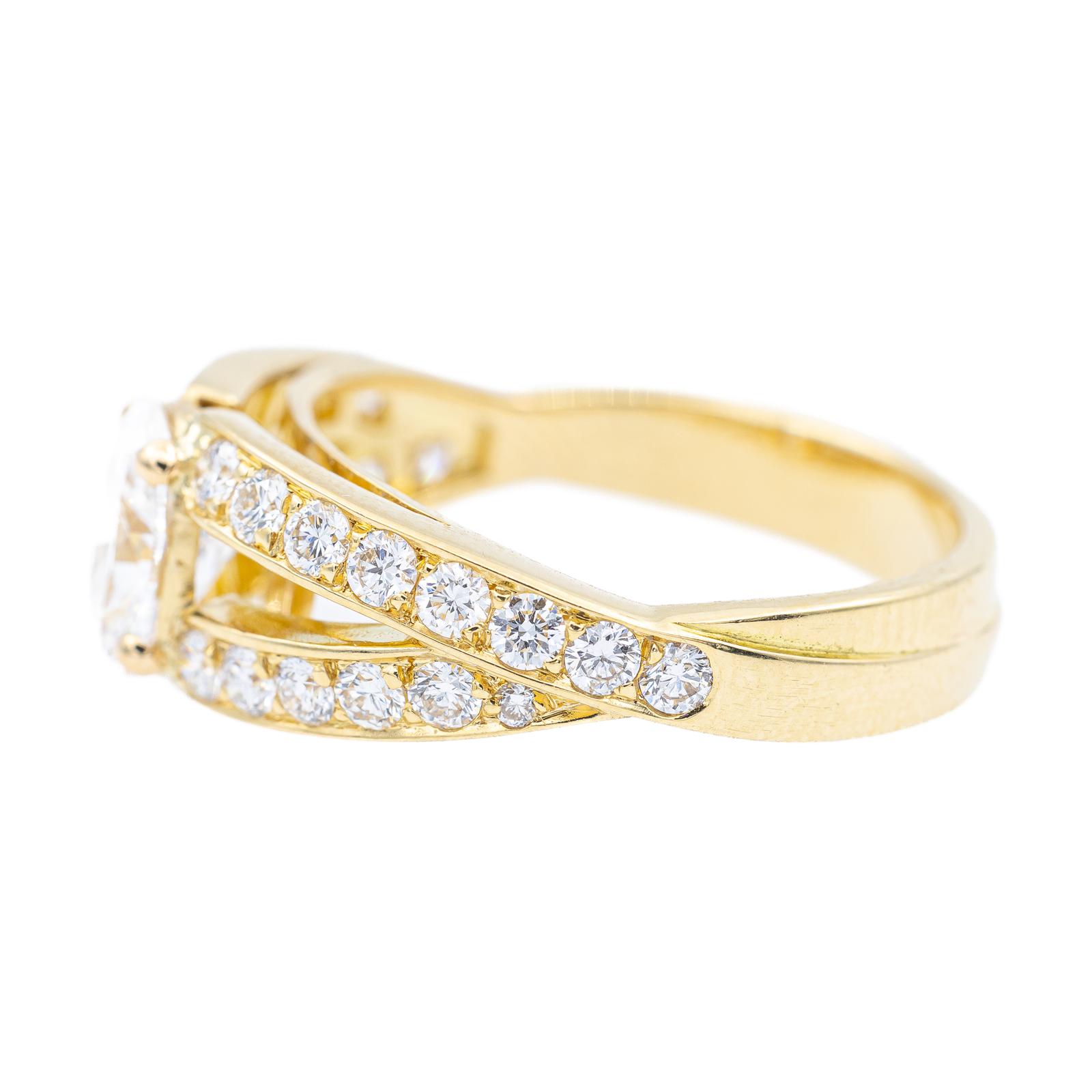 Mellerio Yellow Gold Diamond Ring