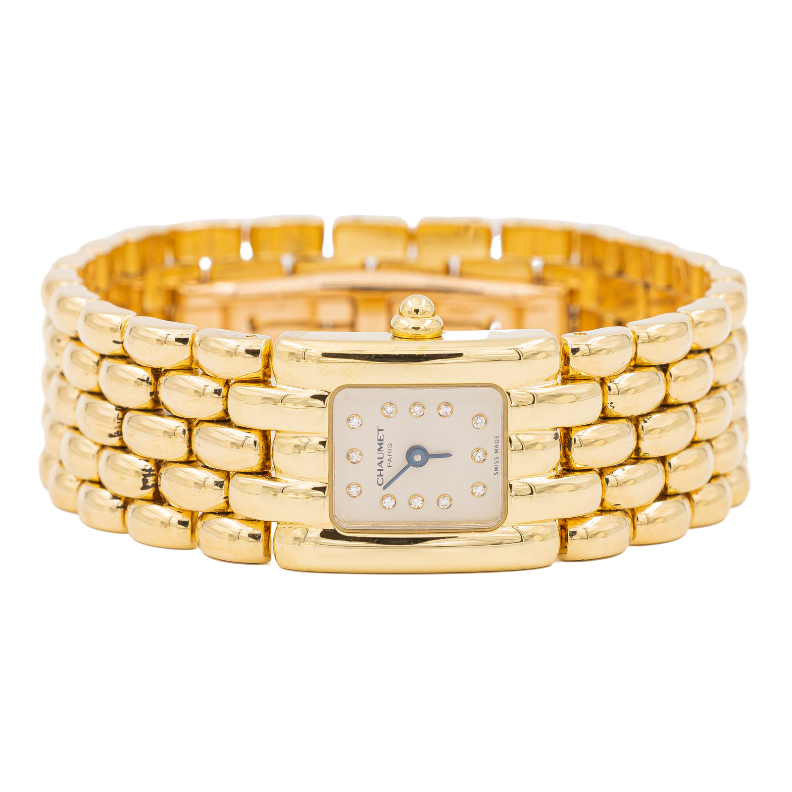 Chaumet Khésis Watch Yellow Gold, Pink Gold Diamond