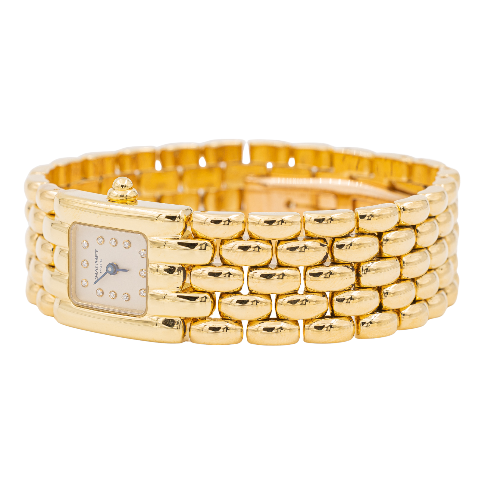 Chaumet Khésis Watch Yellow Gold, Pink Gold Diamond