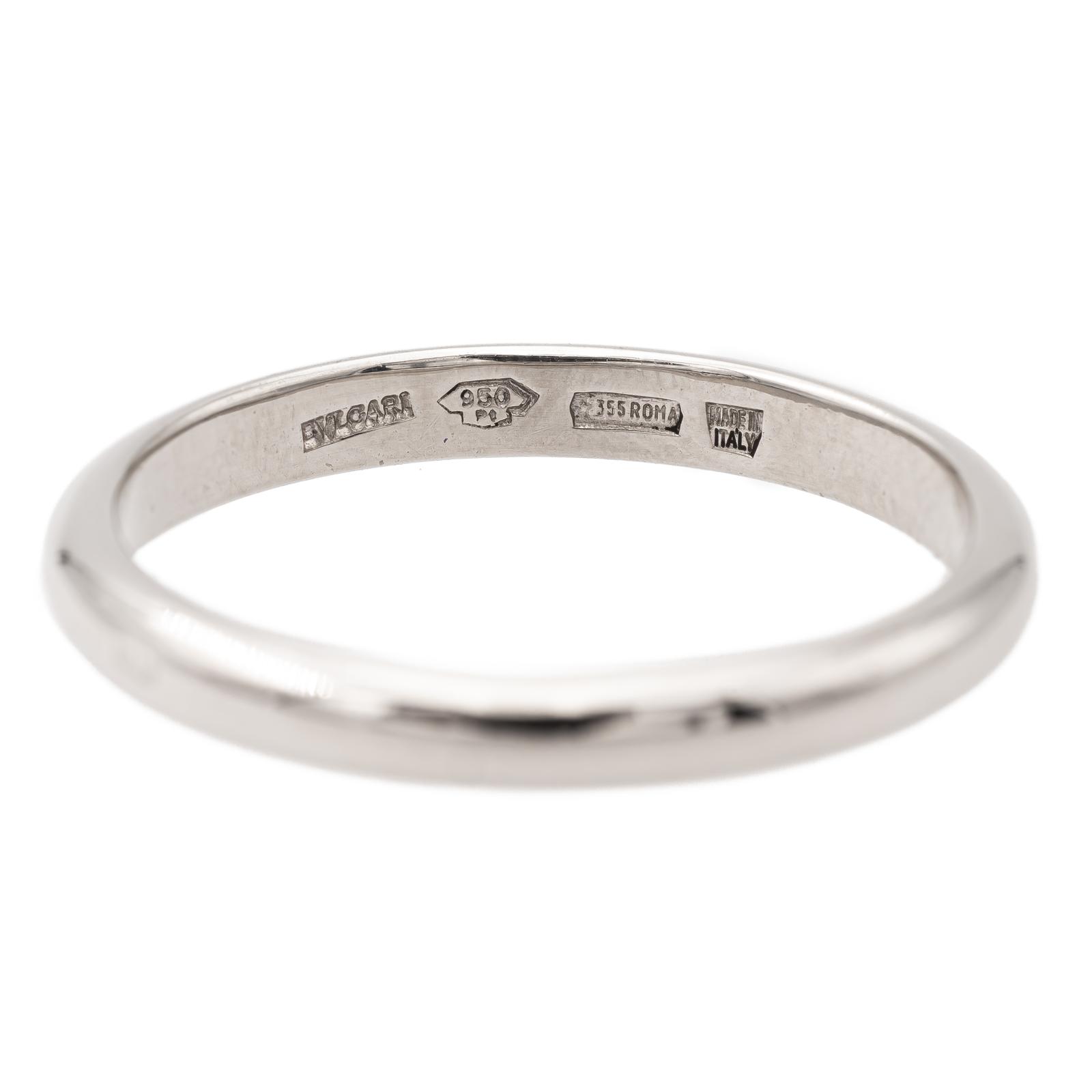 Bulgari Fedi Platinum Alliance Ring