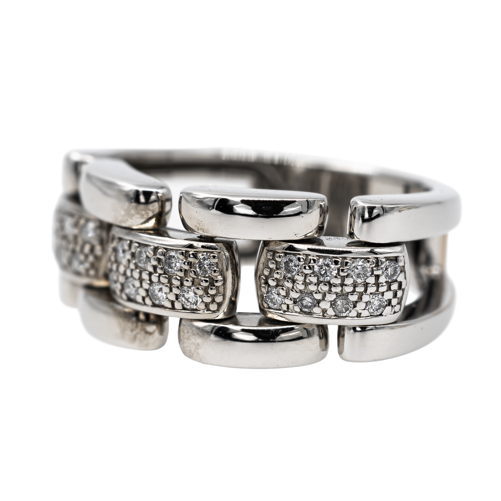 Guy Laroche Yellow Gold Diamond Ring