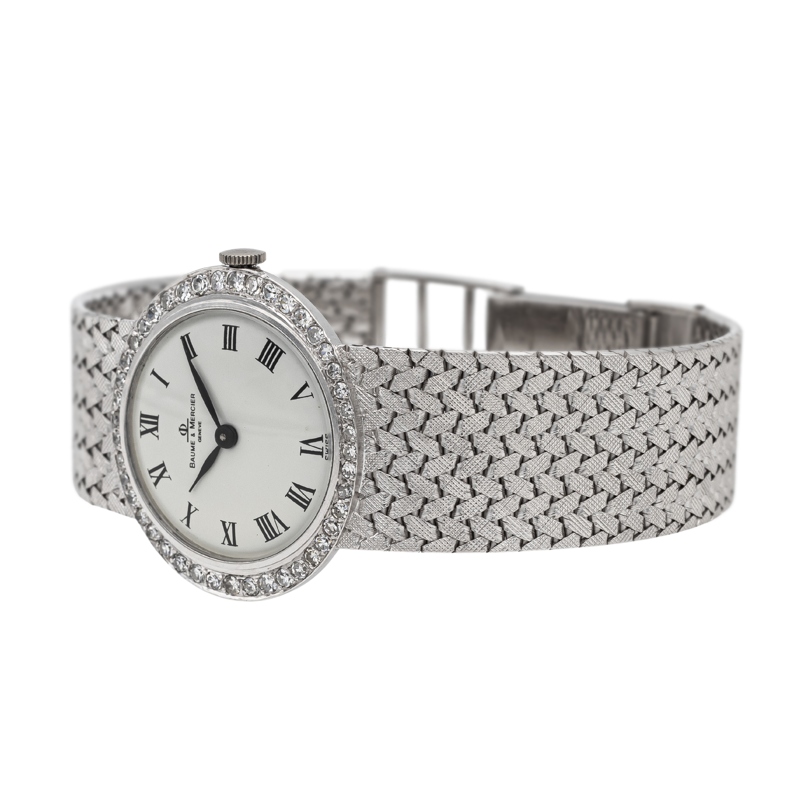 Baume &amp; Mercier White Gold Diamond Watch