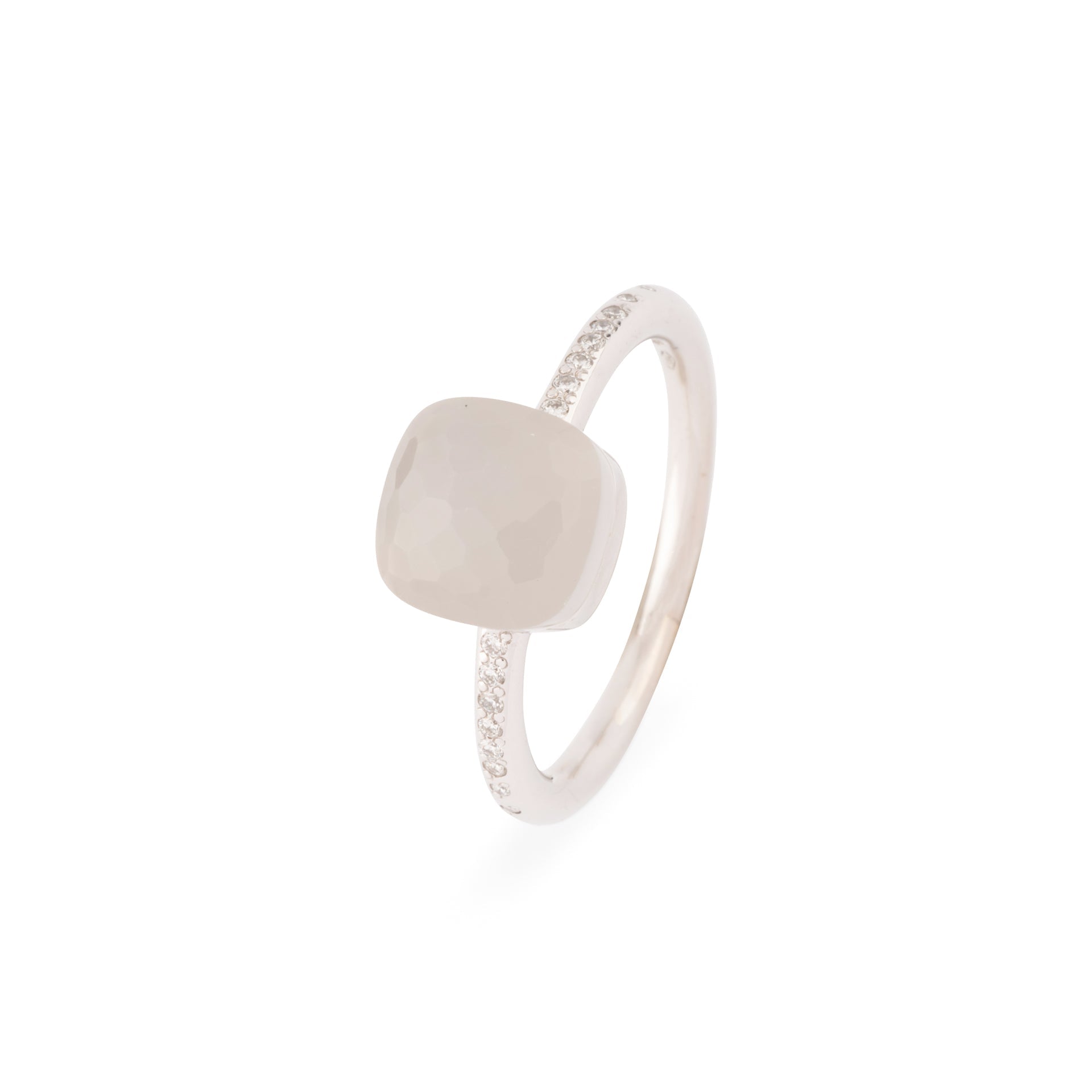 Pomellato, Nudo model ring 18K white gold