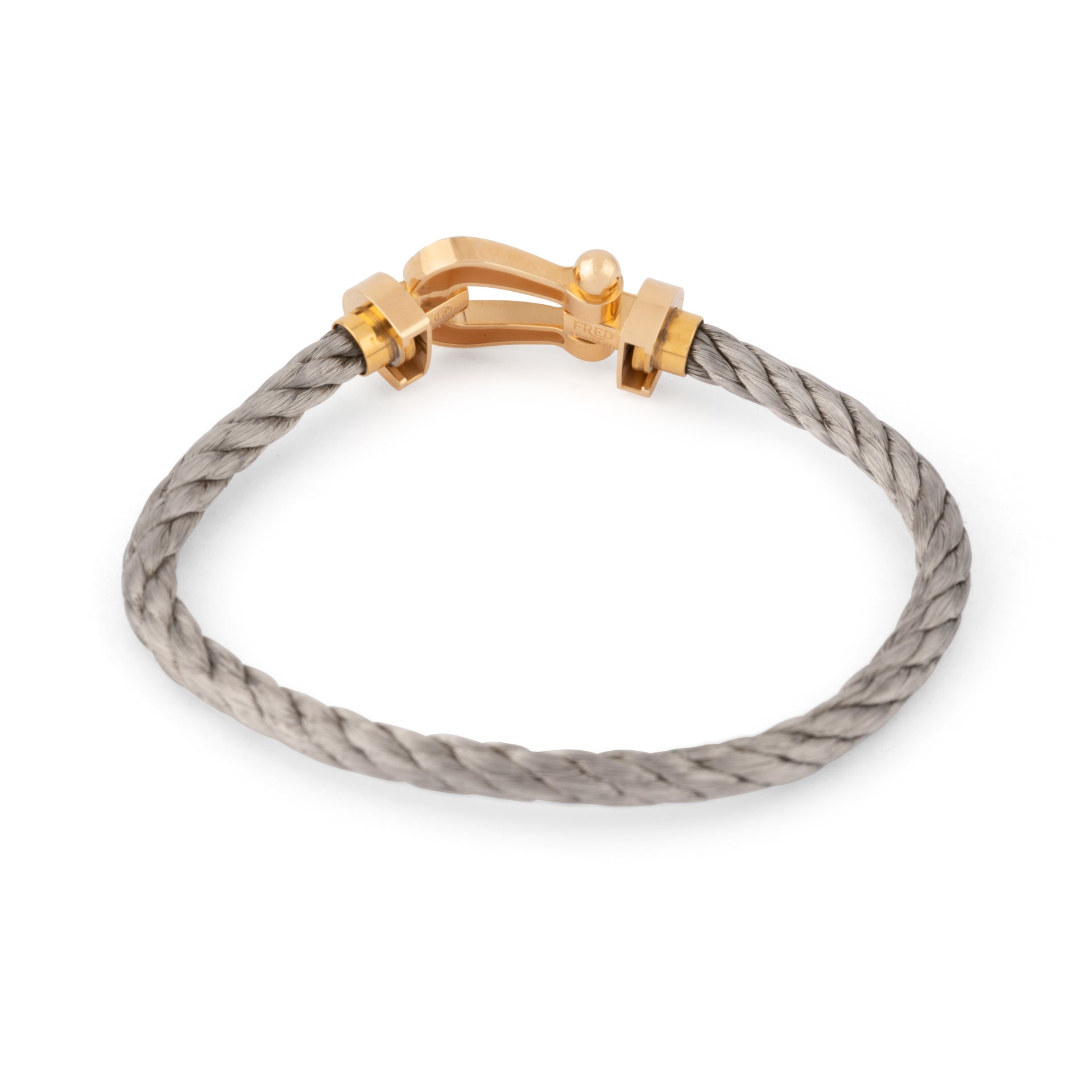 Bracelet from the house of Fred force 10 in gold and steel