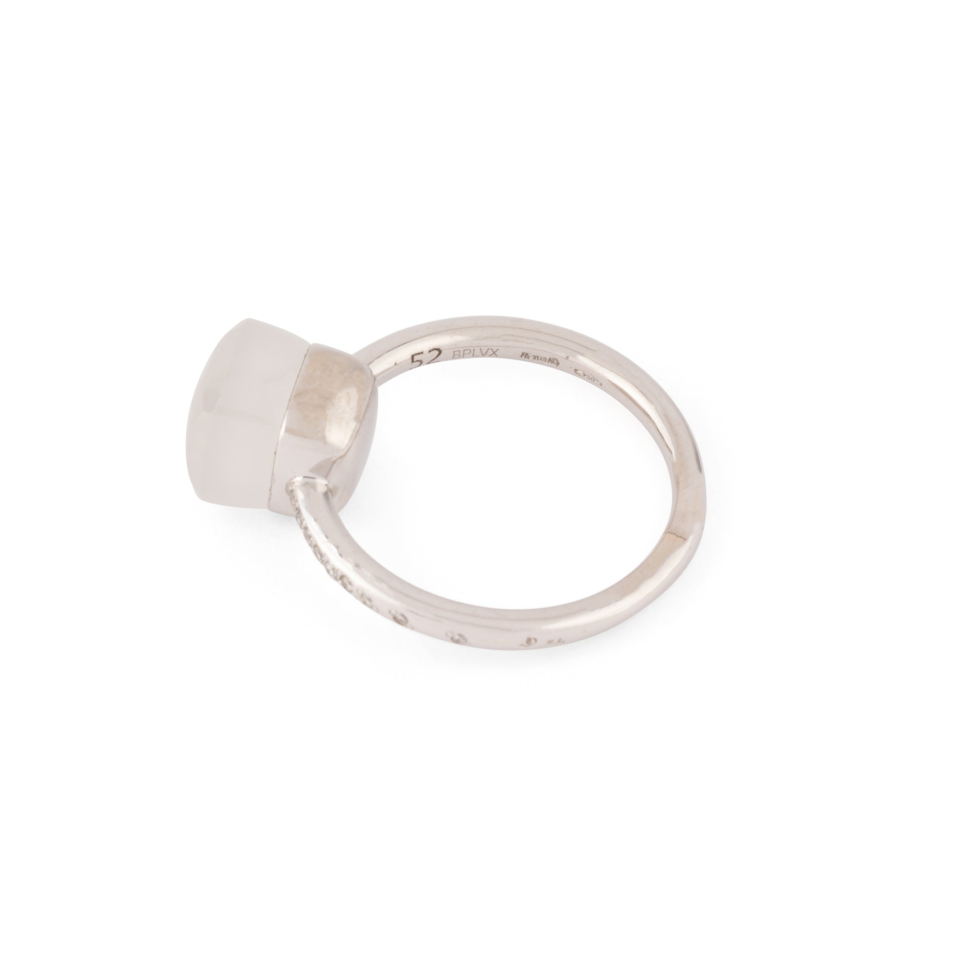 Pomellato, Nudo model ring 18K white gold