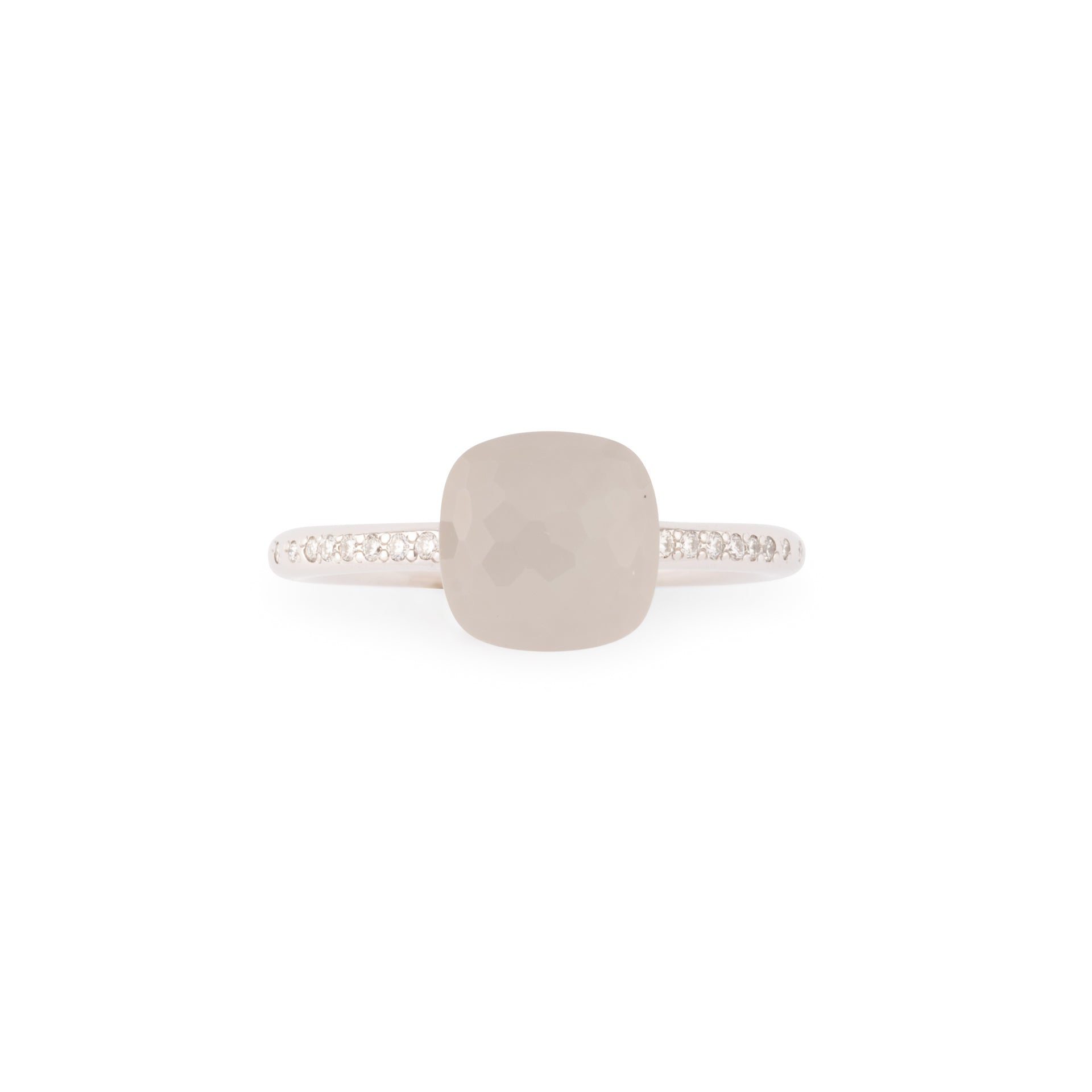 Pomellato, Nudo model ring 18K white gold