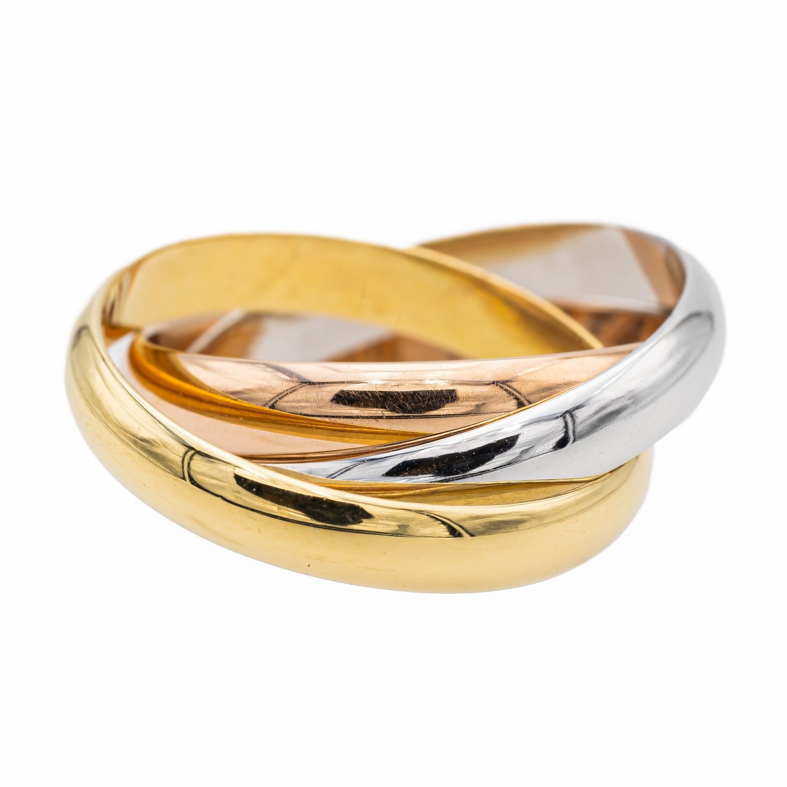 Cartier Trinity Ring Yellow gold, White gold, Pink gold