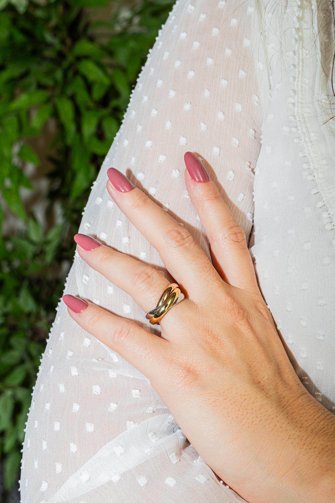 Cartier Trinity Ring Yellow gold, White gold, Pink gold