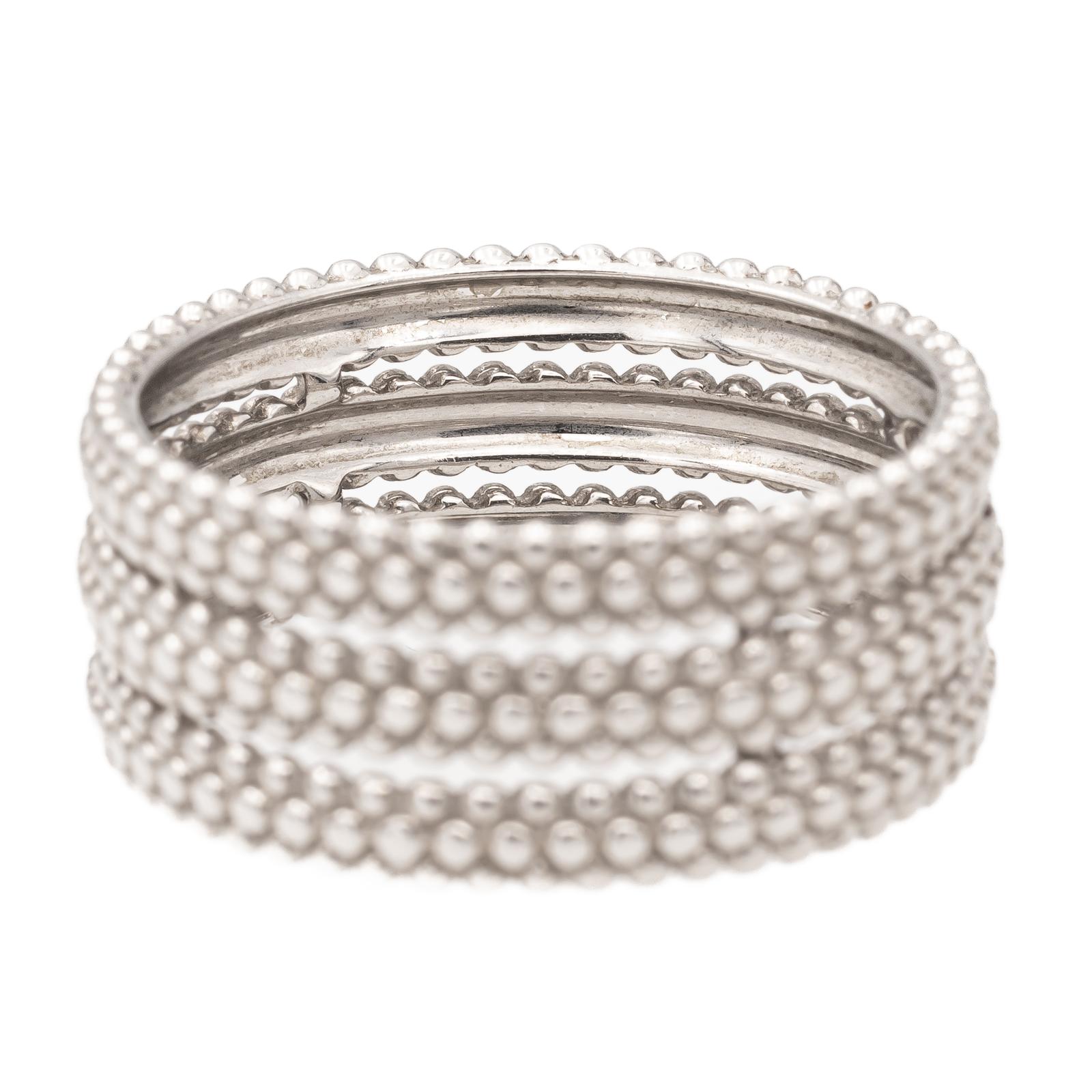 Mauboussin Premier Jour White Gold Wedding Ring
