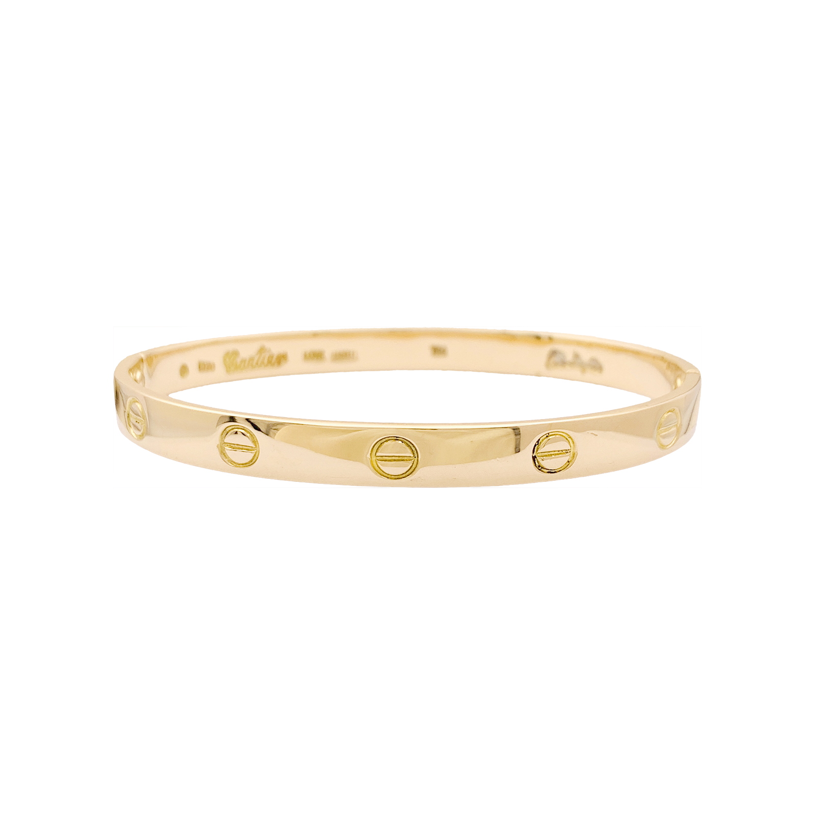 Bracelet CARTIER LOVE, or jaune.