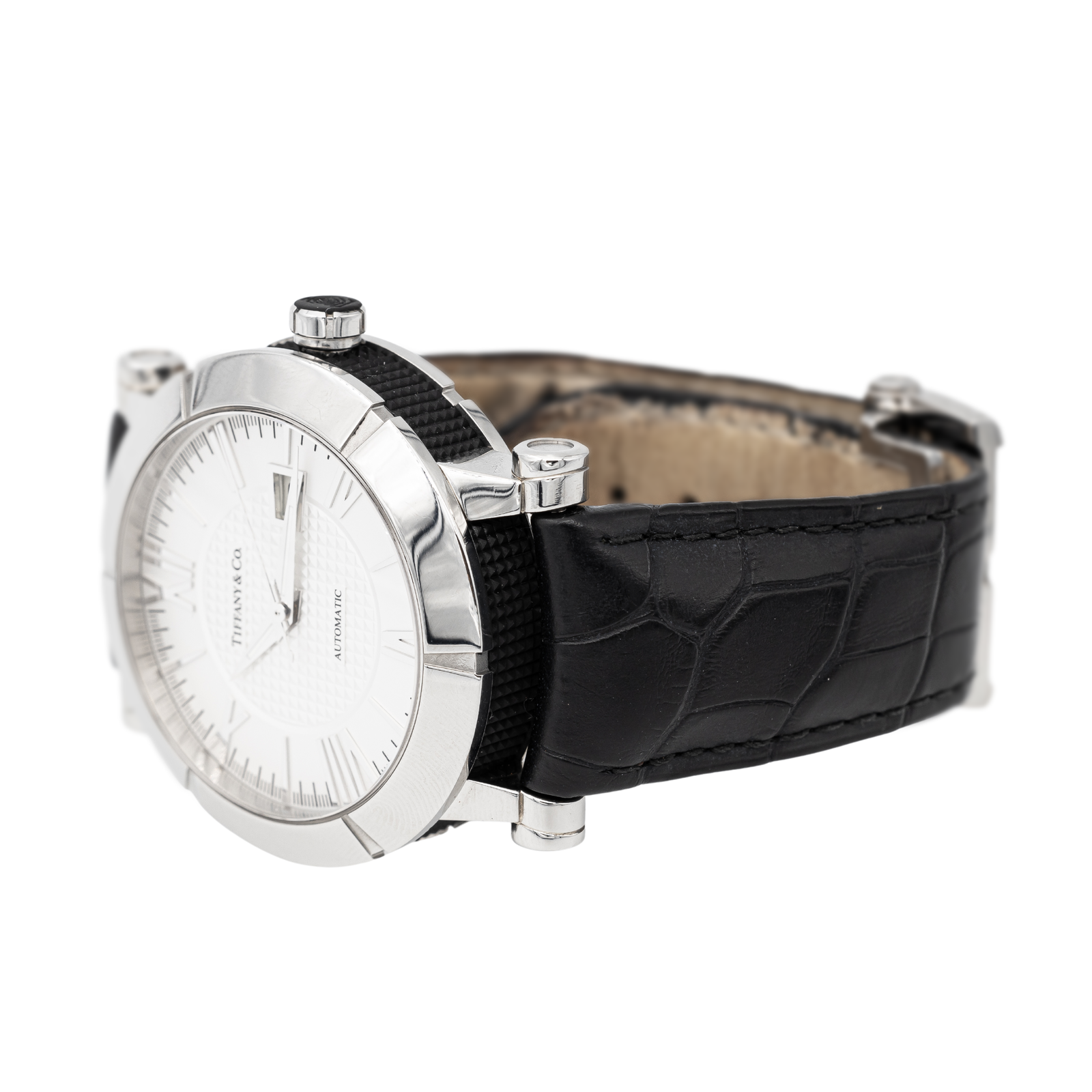 Tiffany &amp; Co Atlas Steel Watch