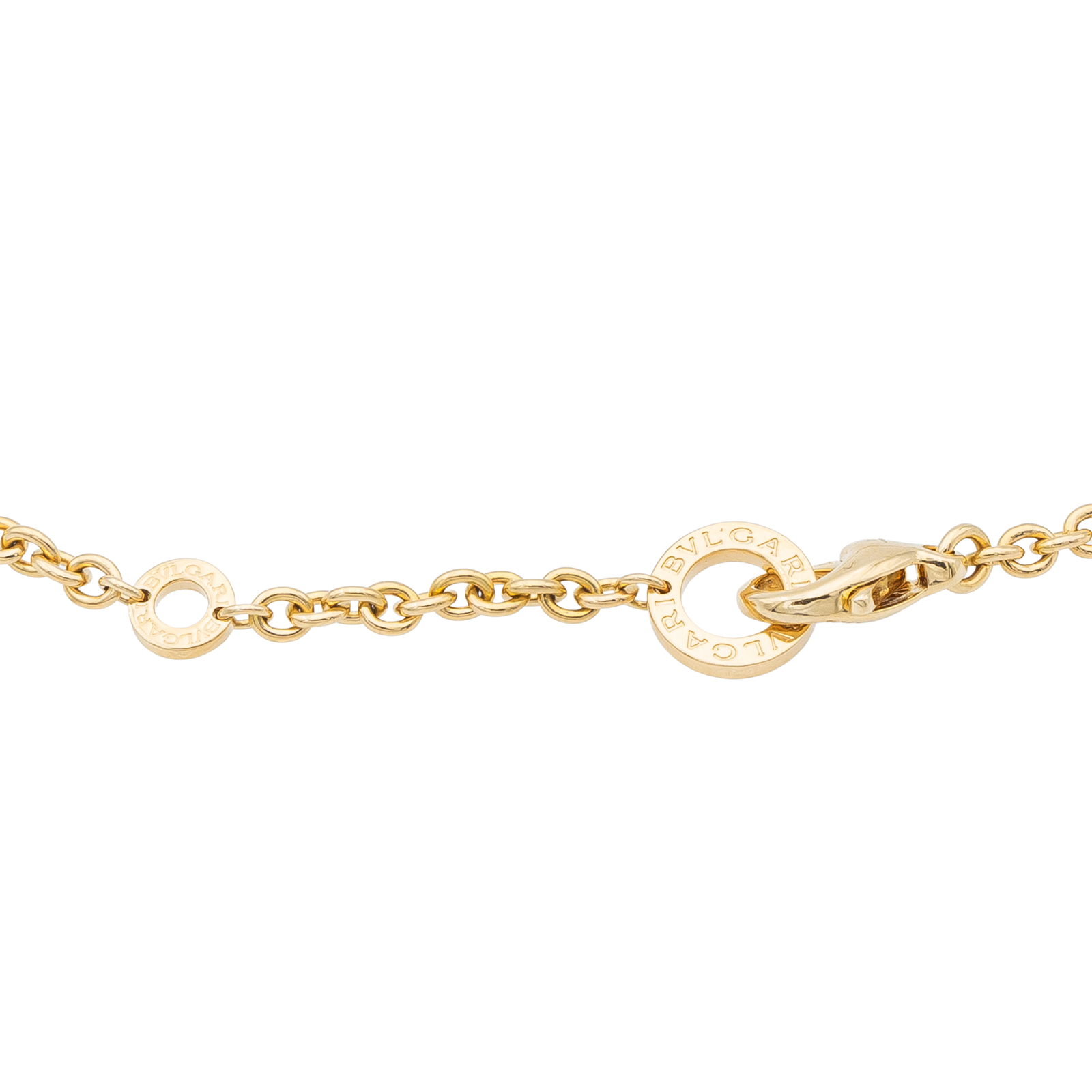 Bulgari Bulgari bulgari necklace Yellow gold Mother-of-pearl