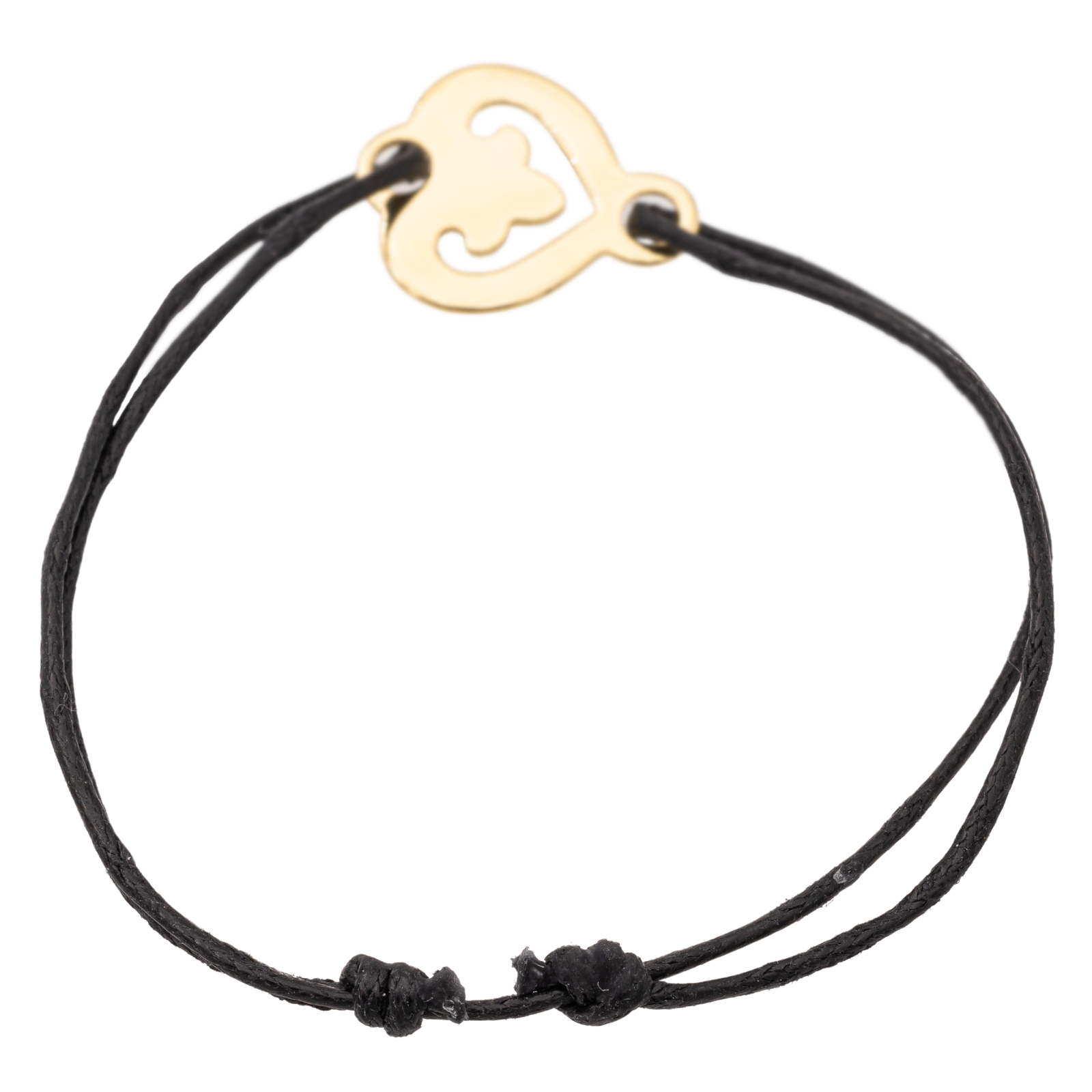 OJ Perrin Legends Heart Bracelet Yellow Gold
