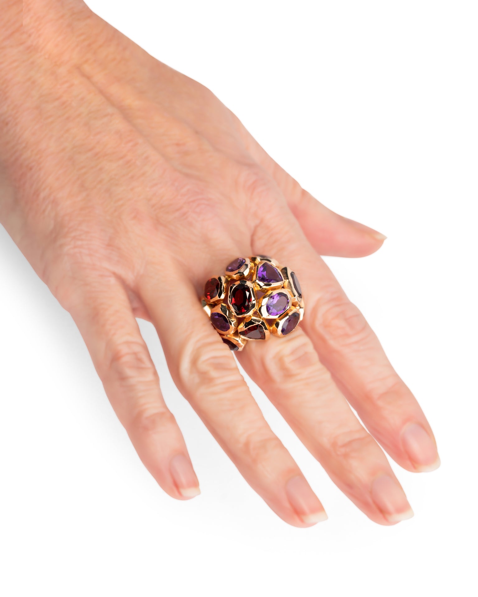 Bague Cocktail Vintage signée Nardi