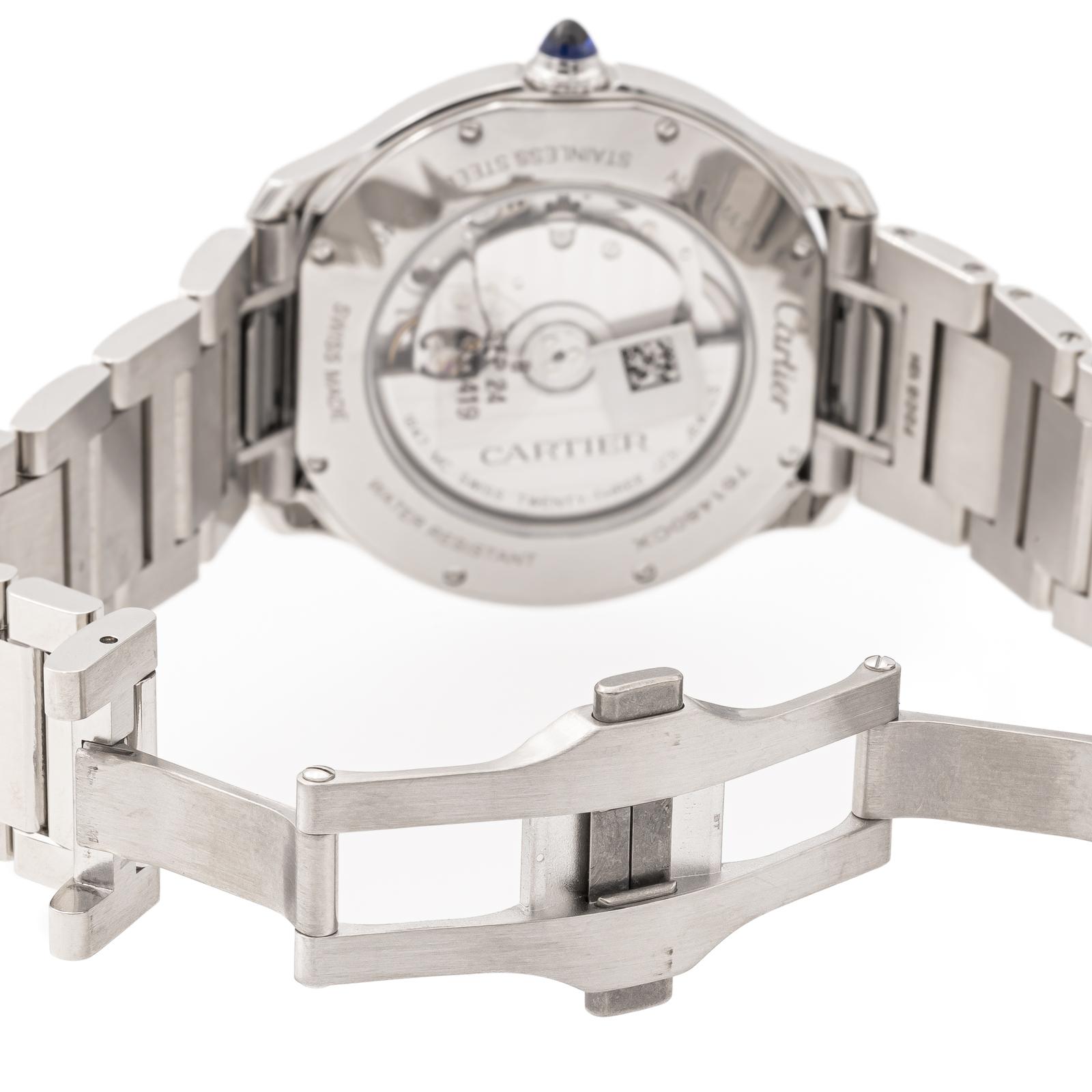 Cartier Must Round Steel Watch