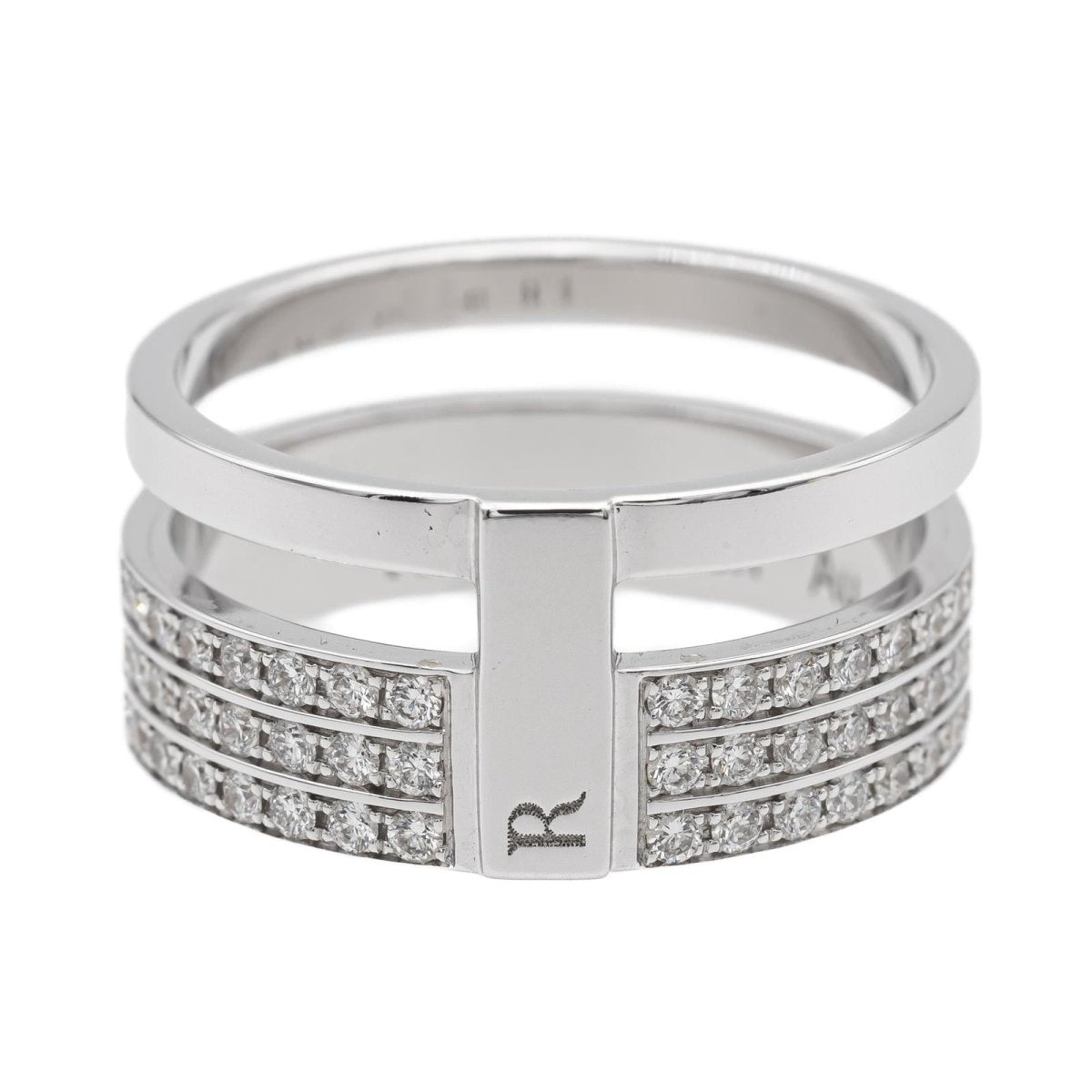 Repossi Bague Berbère Or blanc Diamant - Maison Eloe
