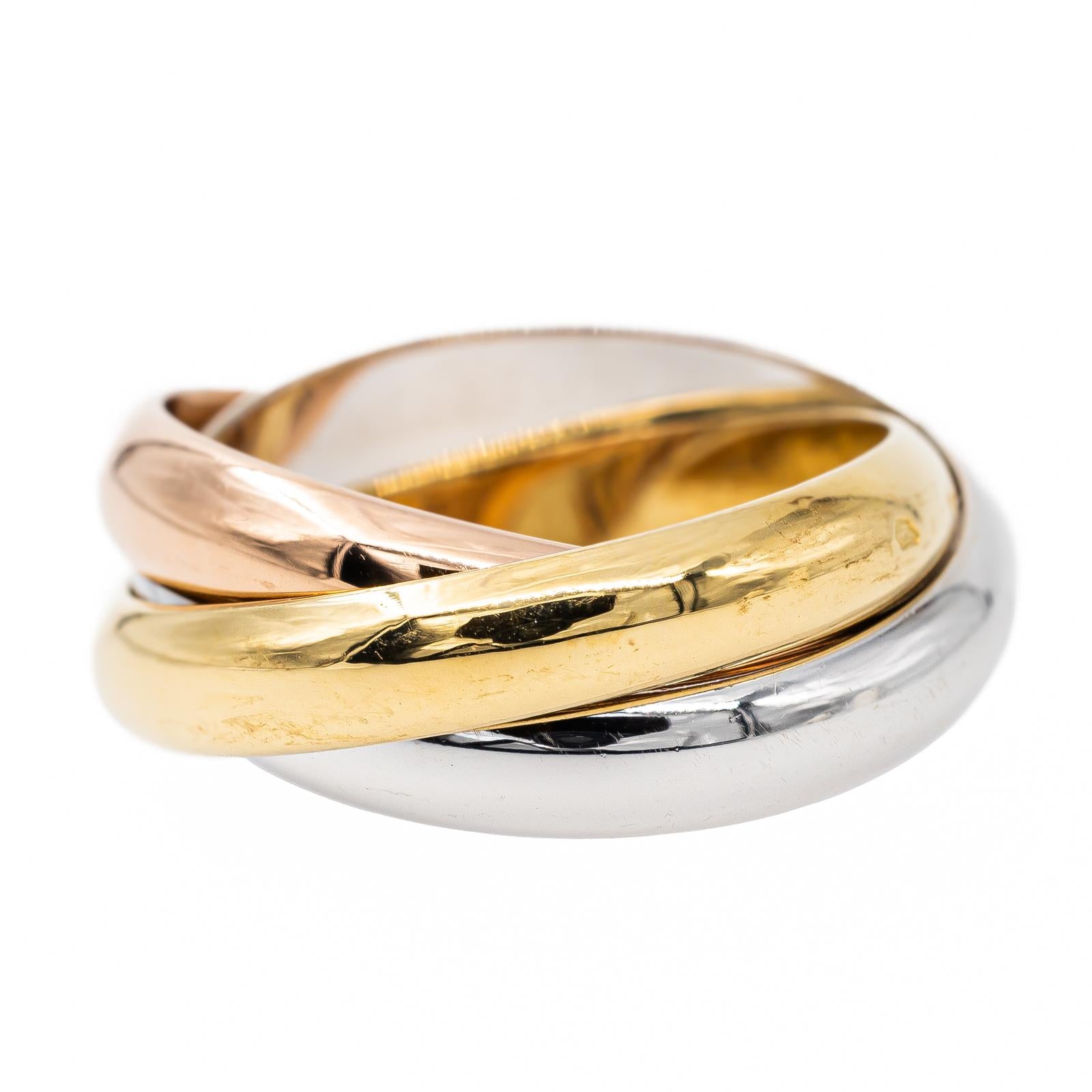 Cartier Trinity Alliance Ring Yellow gold, White gold, Pink gold