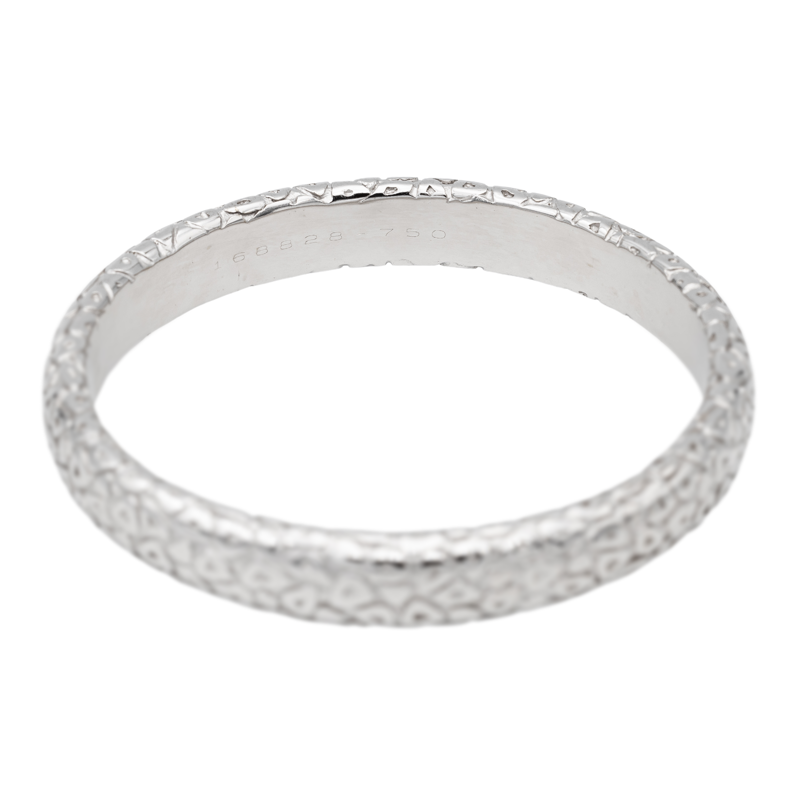 Chaumet White Gold Bangle Bracelet