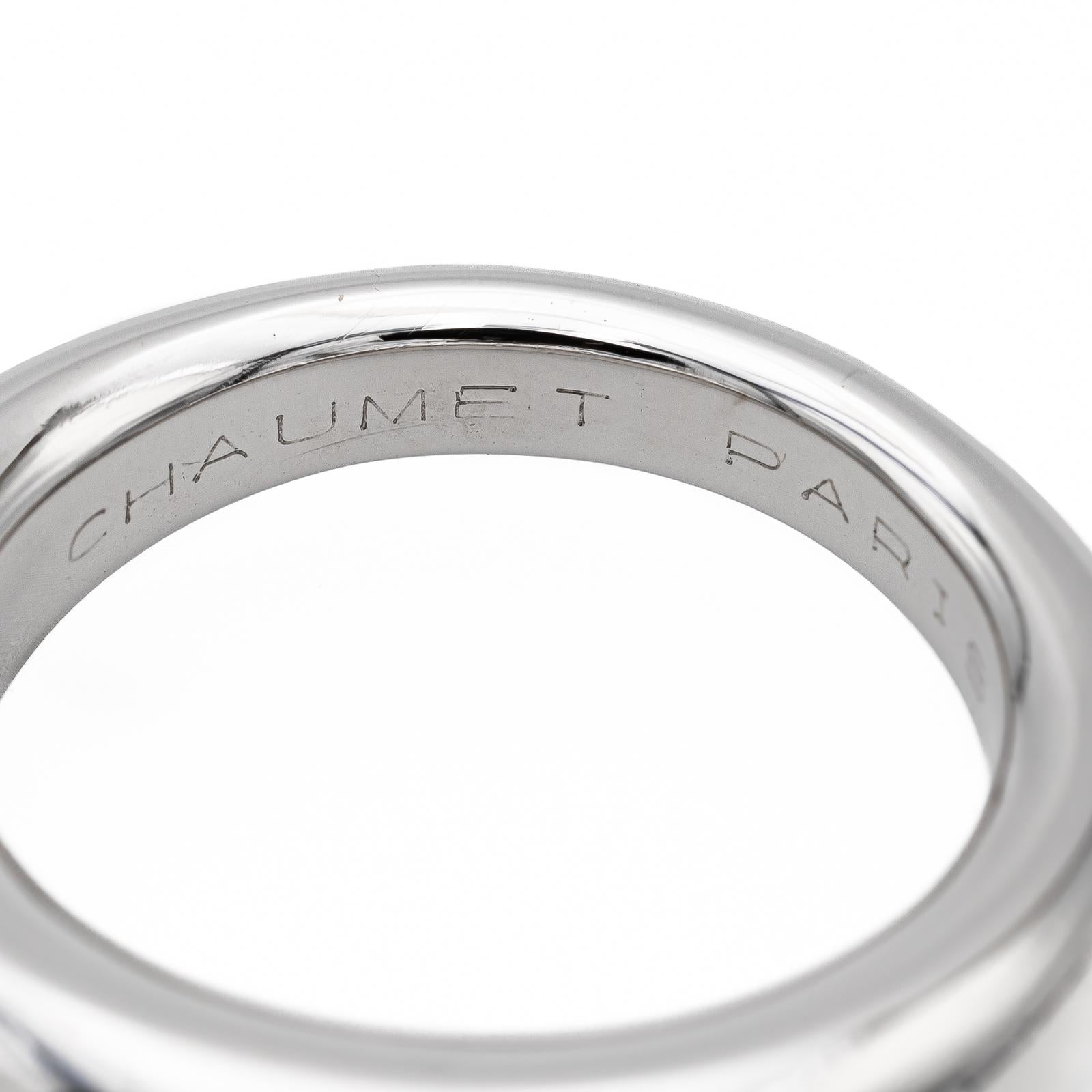 Chaumet White Gold Bangle Ring