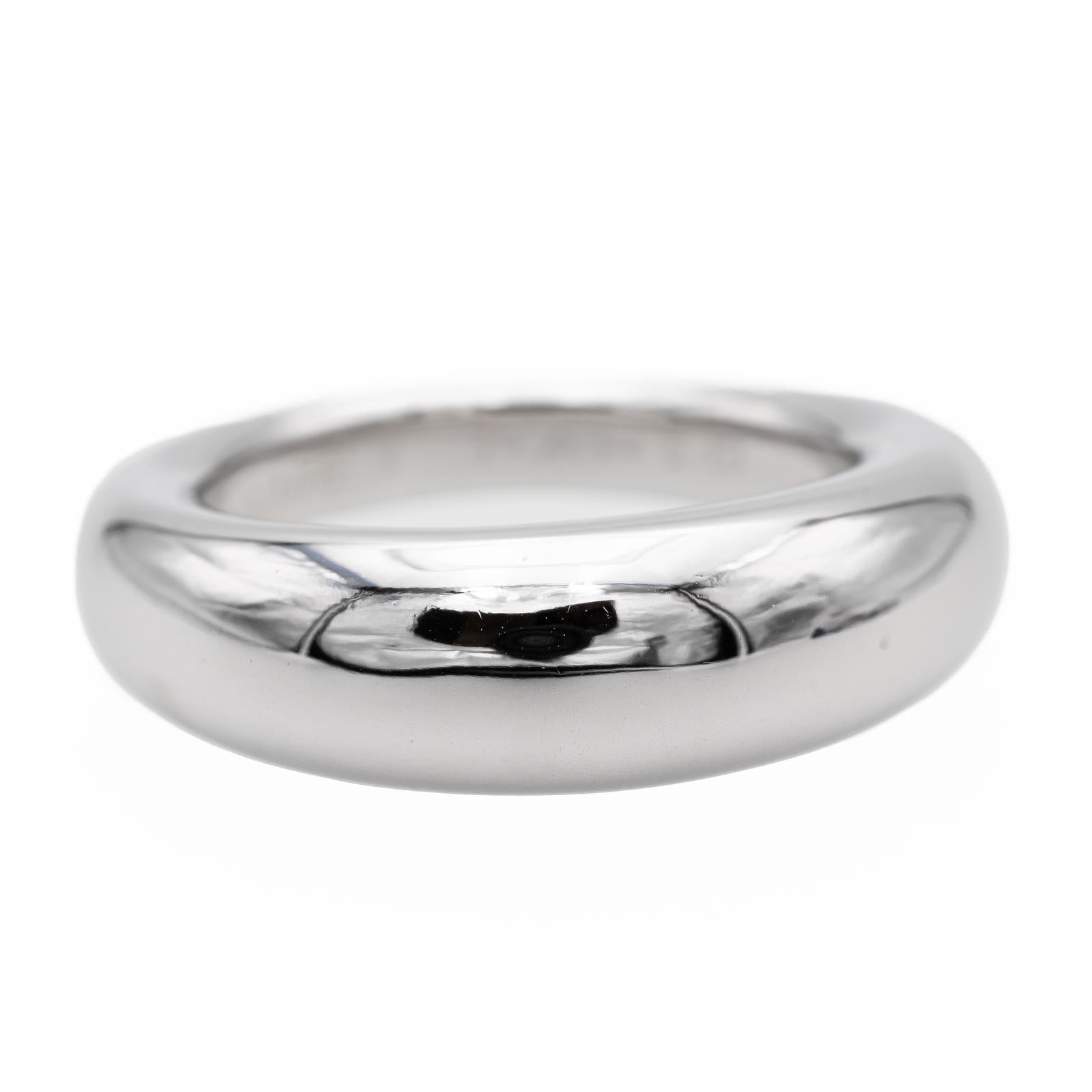 Chaumet White Gold Bangle Ring