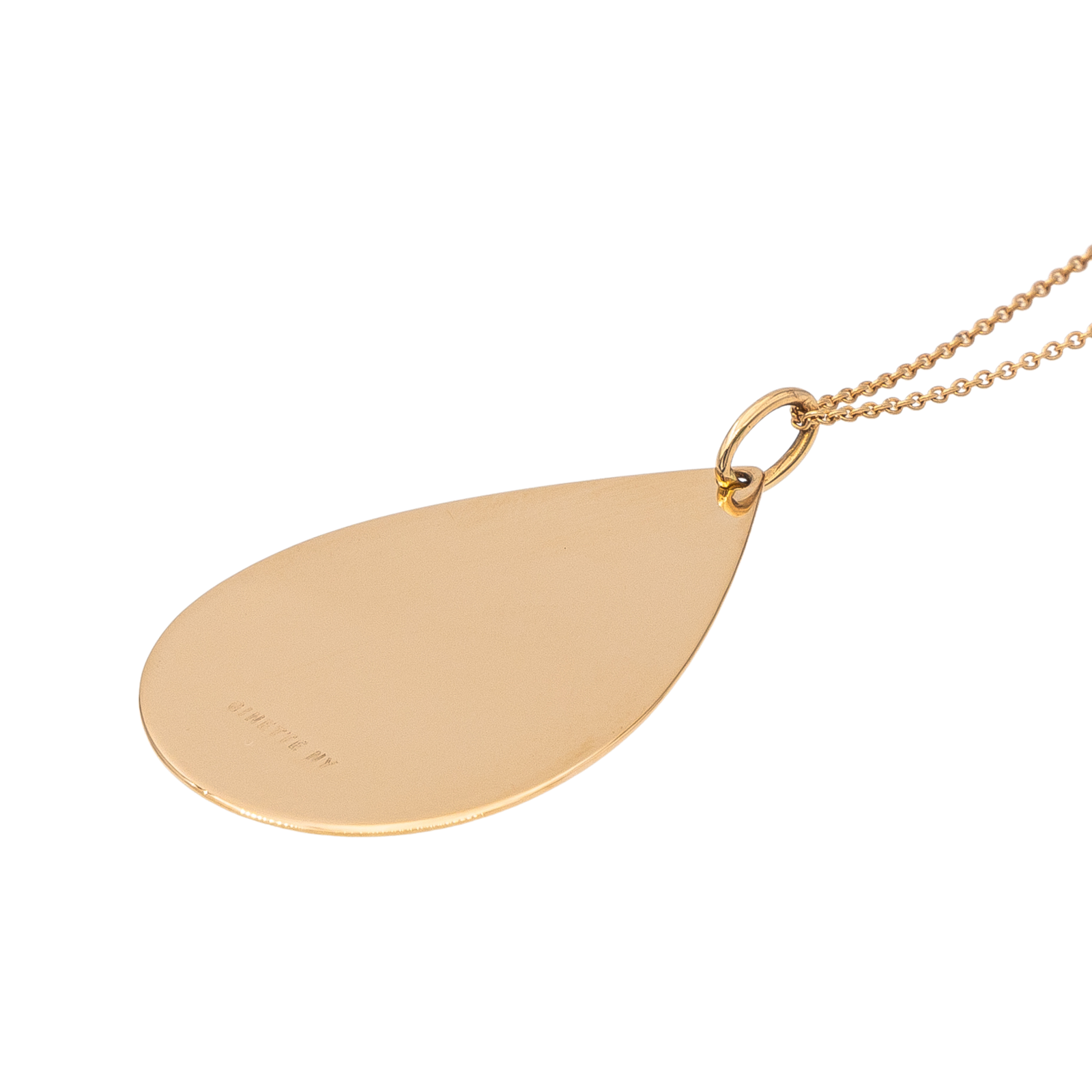 Ginette ny Collier Pendentif Bliss on chain Or rose