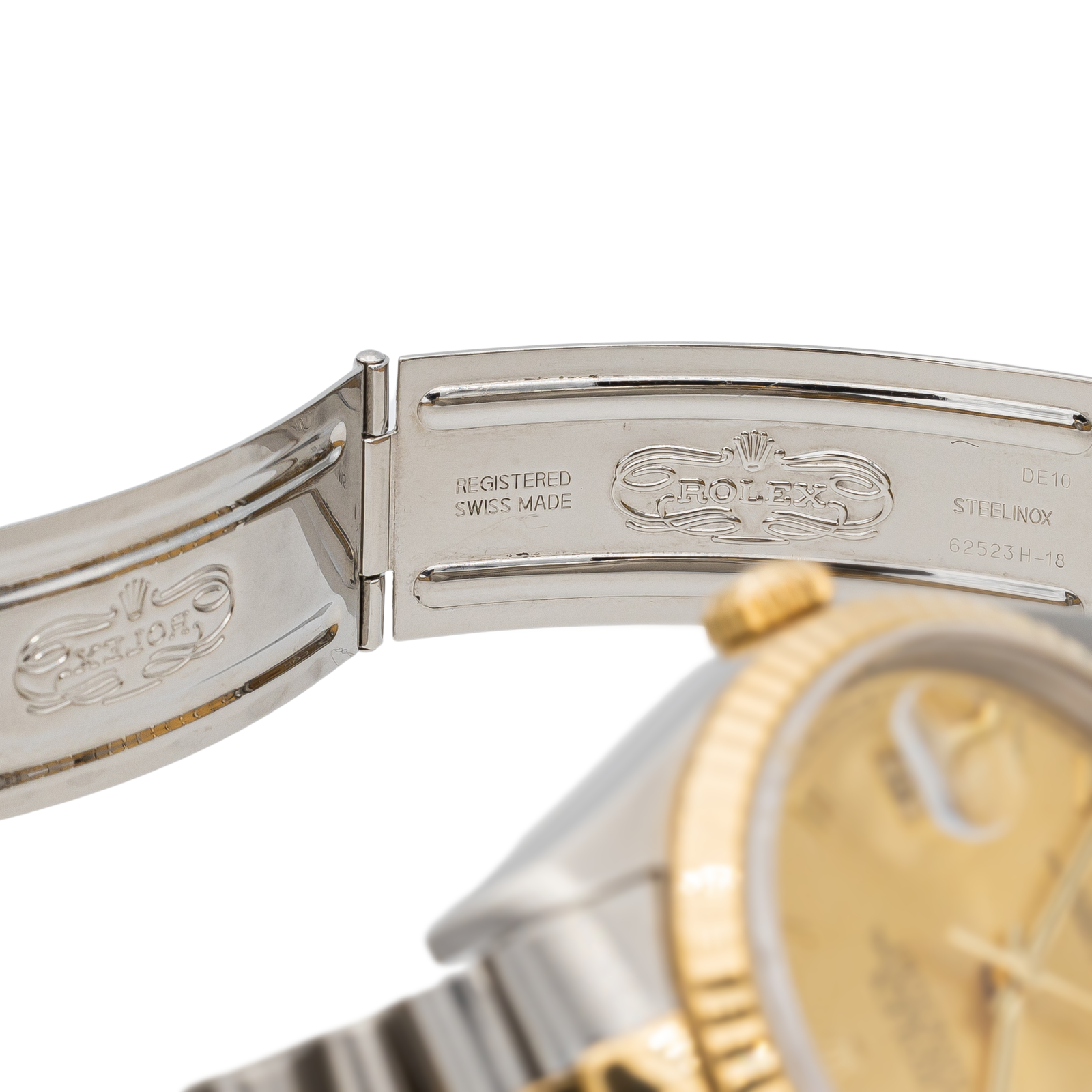Rolex Datejust Watch Yellow Gold, Steel