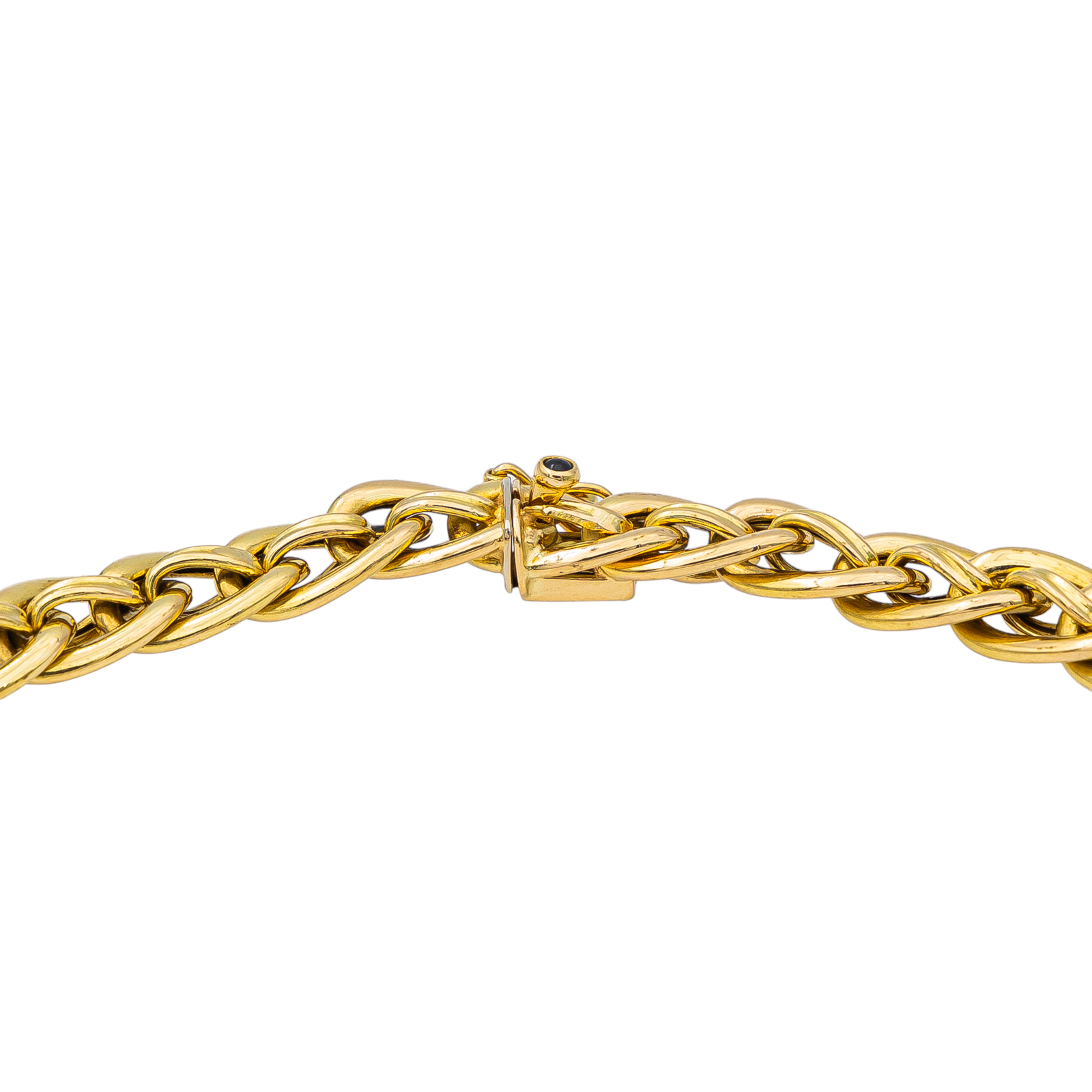 Caplain Yellow Gold Chain Necklace