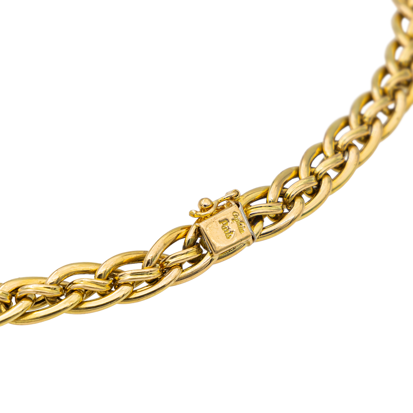 Caplain Yellow Gold Chain Necklace
