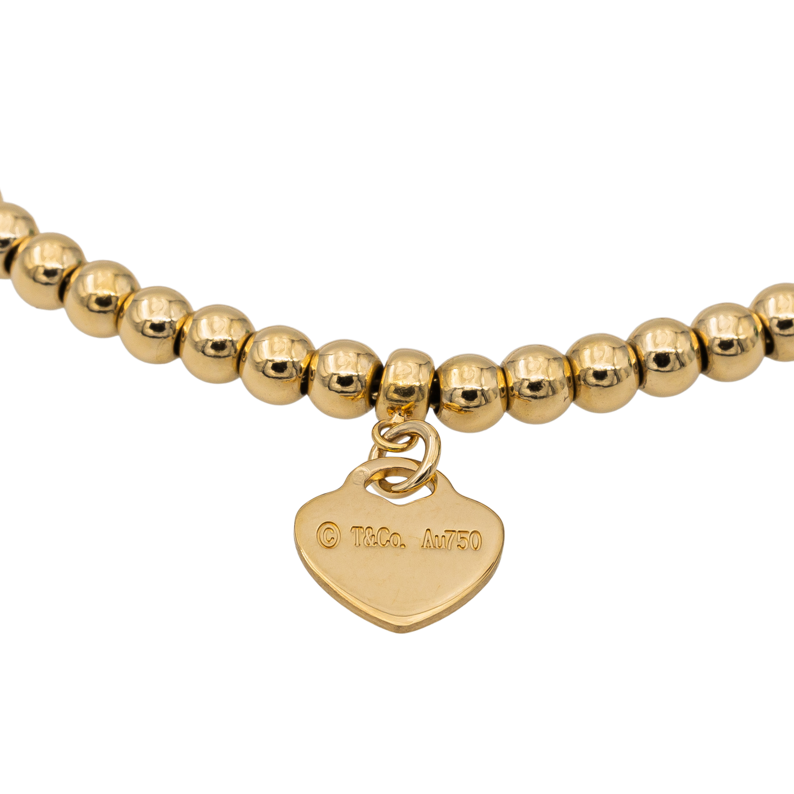 Tiffany &amp; Co Return to Tiffany Heart Bracelet Yellow gold