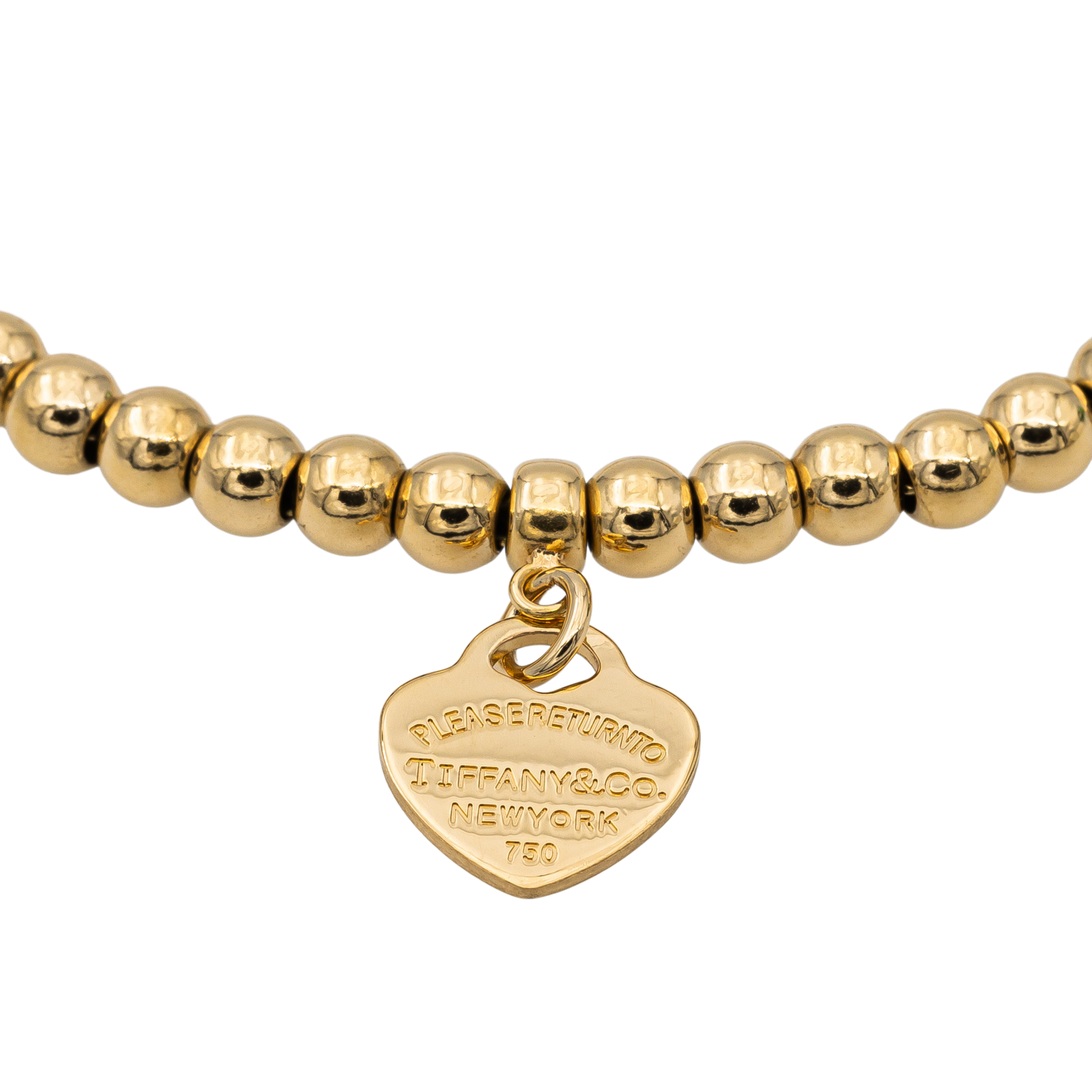 Tiffany &amp; Co Return to Tiffany Heart Bracelet Yellow gold
