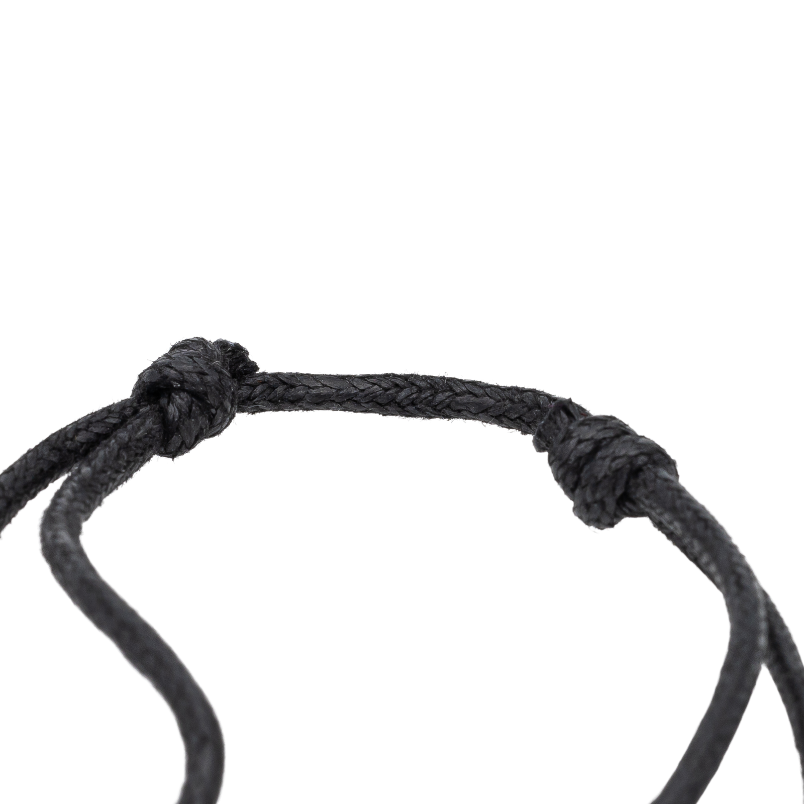 Dinh Van Yellow Gold Handcuff Bracelet on Cord