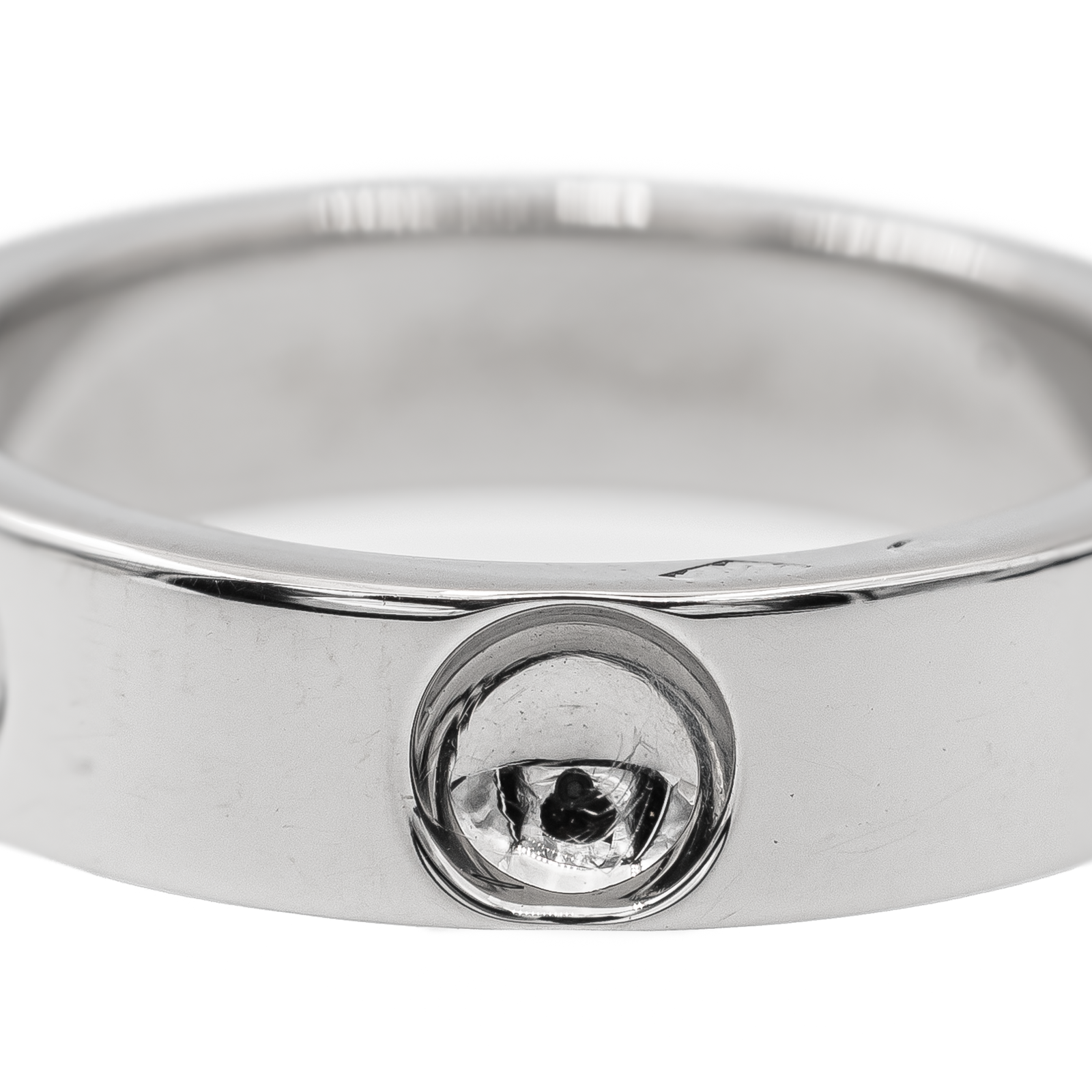 Louis Vuitton White Gold Alliance Ring