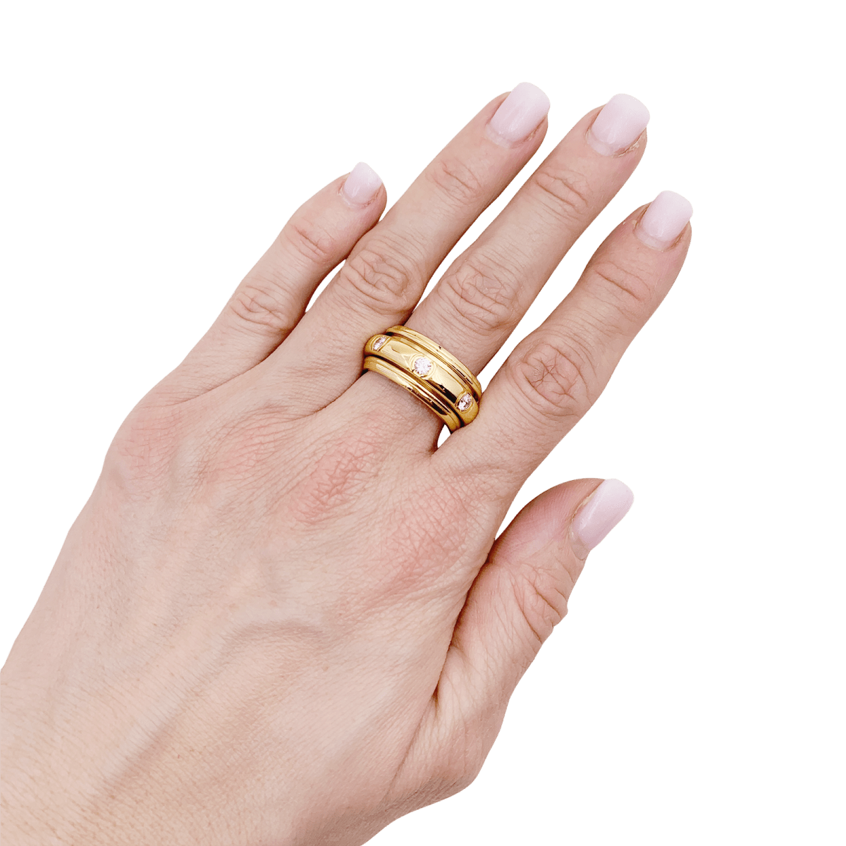 Bague Piaget "Possession" or jaune, diamants. - Maison Eloe