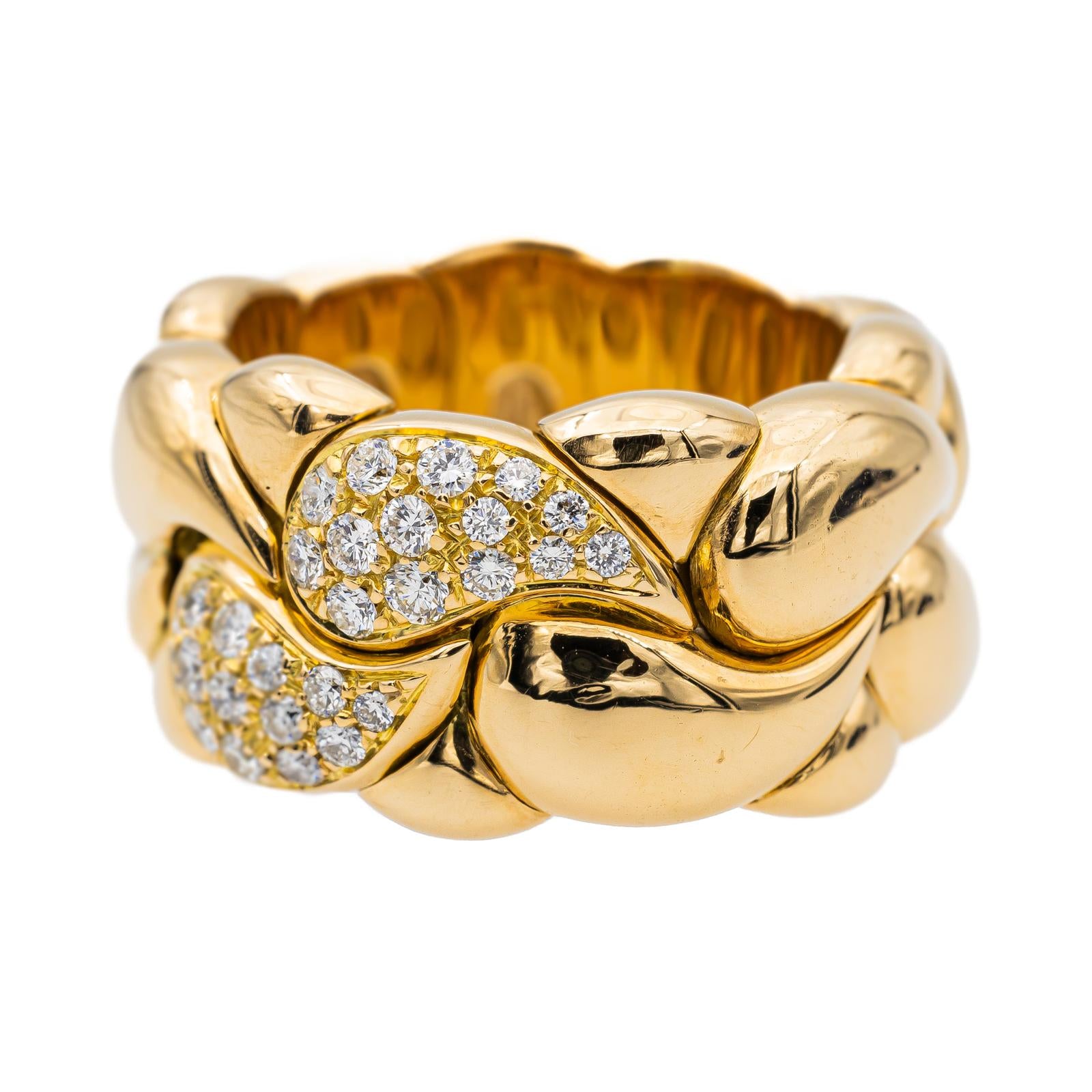 Chopard Casmir Ring Yellow Gold Diamond