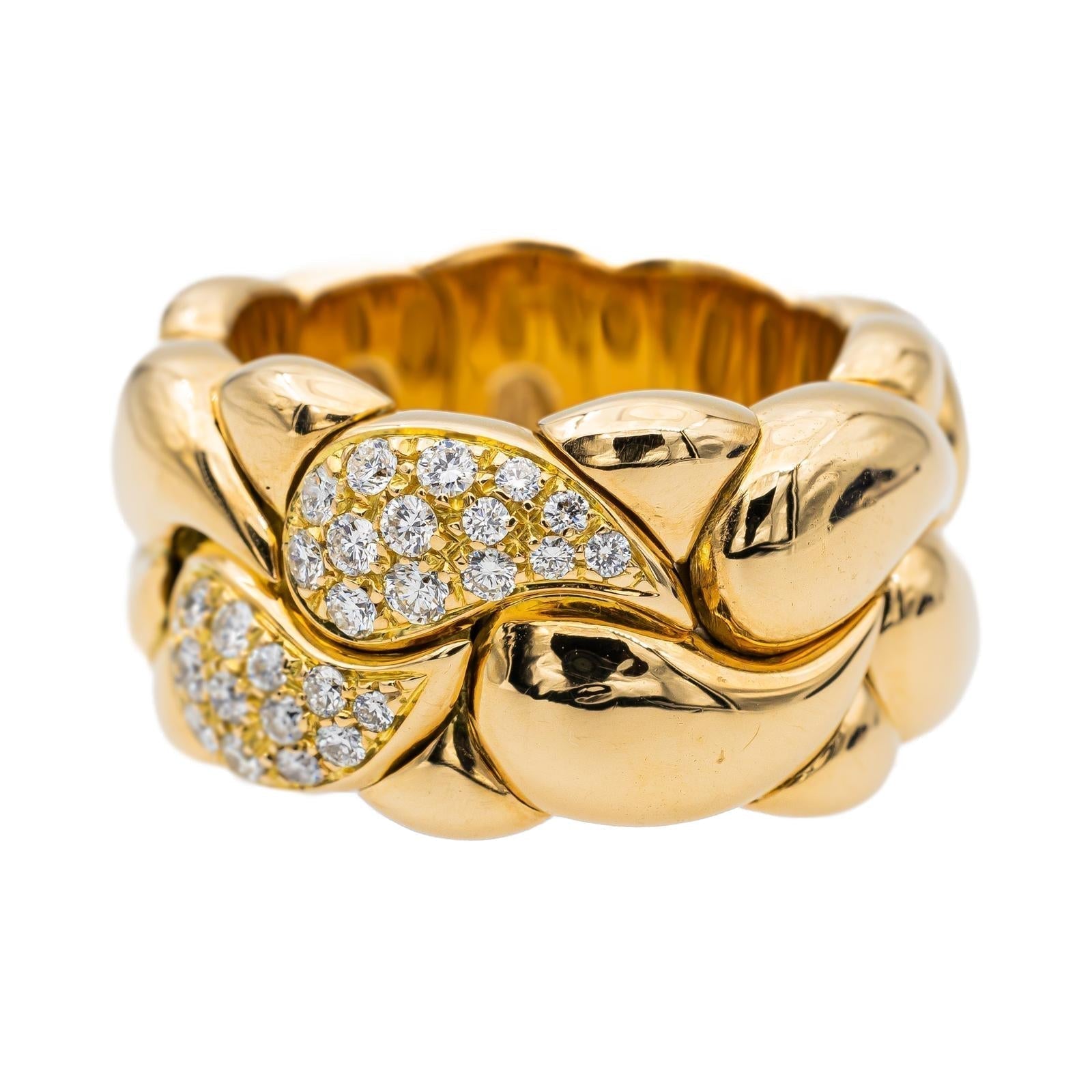 Chopard Bague Casmir Or jaune Diamant