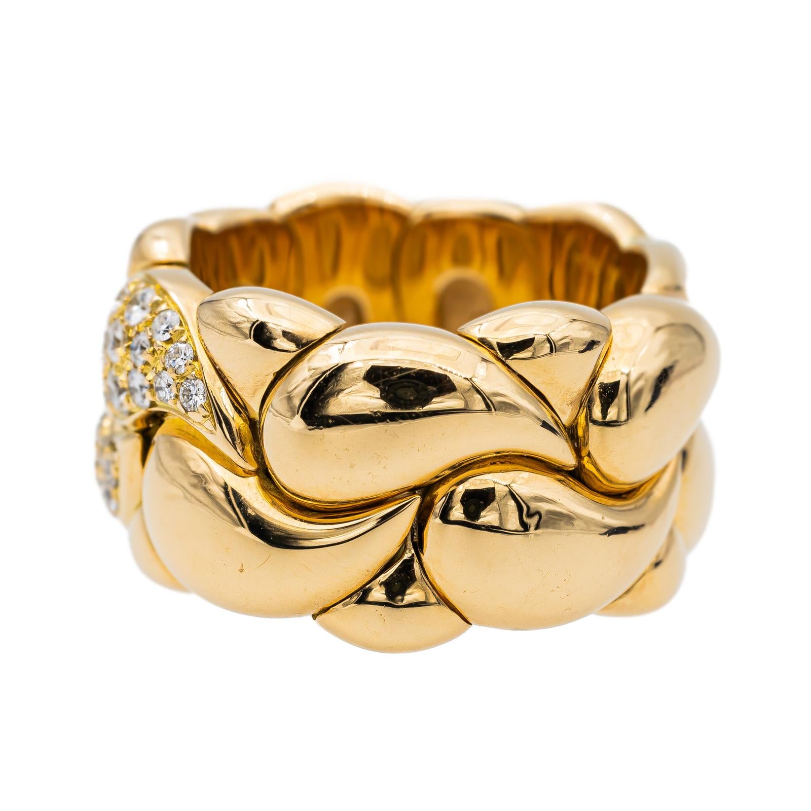 Chopard Casmir Ring Yellow Gold Diamond