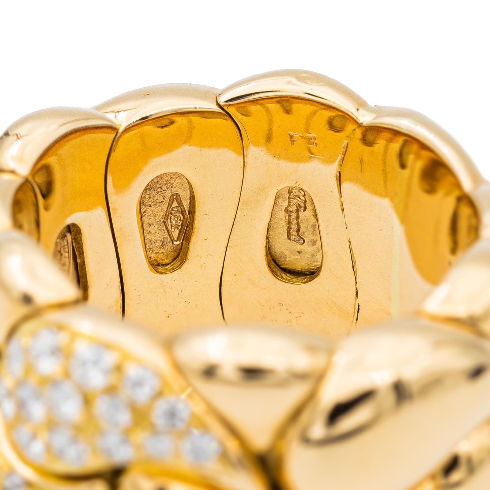 Chopard Casmir Ring Yellow Gold Diamond