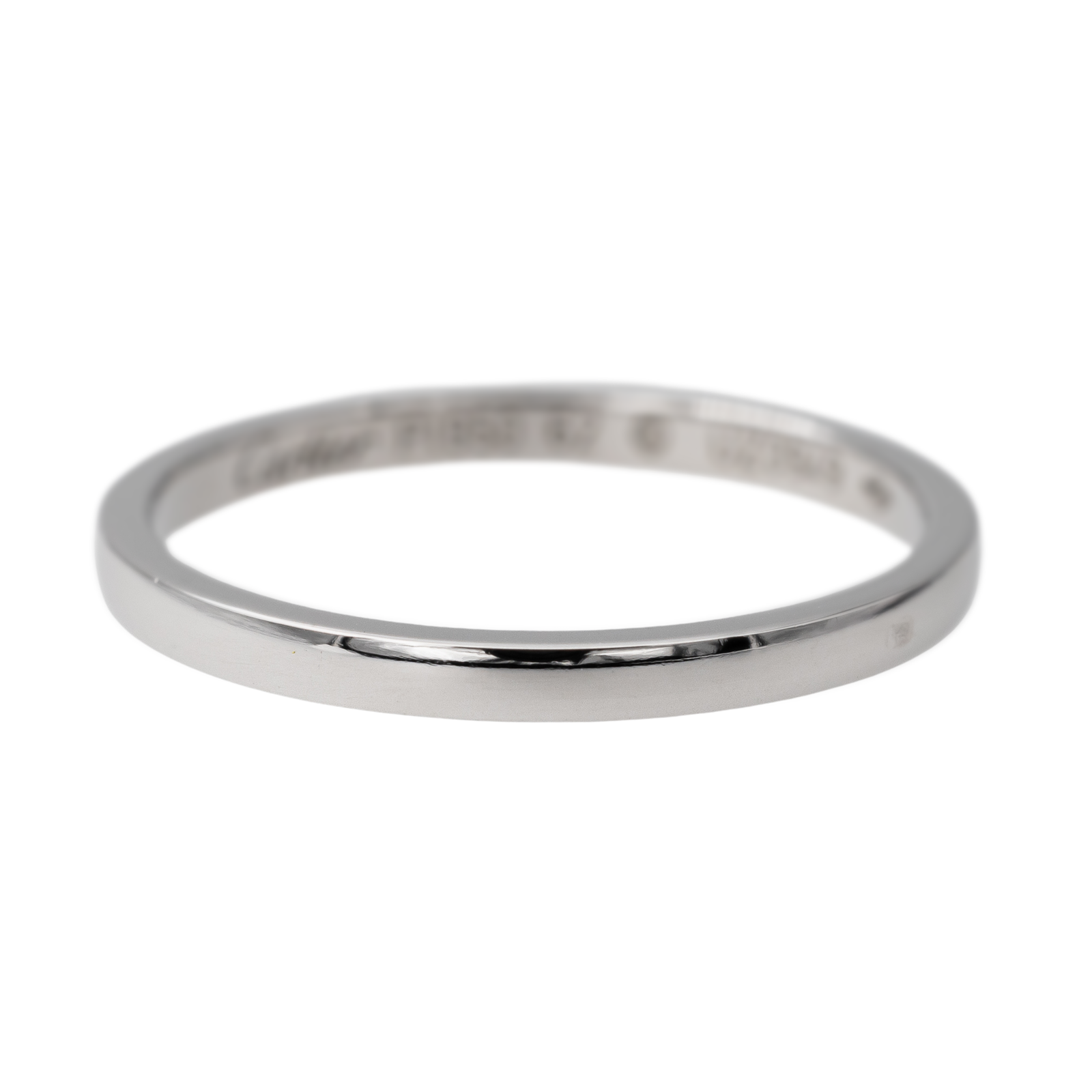 Cartier Ballerina Platinum Wedding Ring
